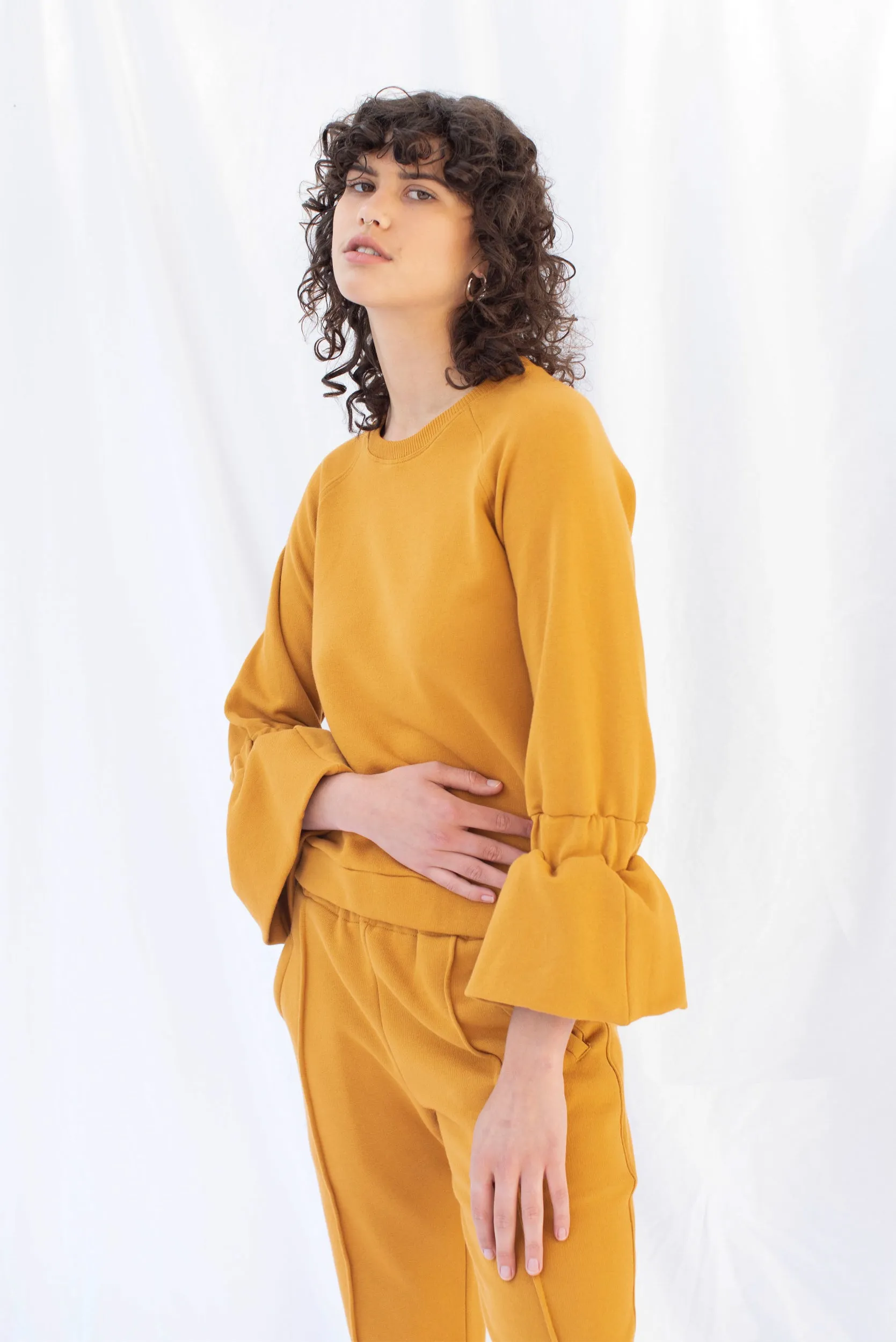 Transit Sweatshirt | Marigold | XS sold by ReCreate product image thumbnail 5