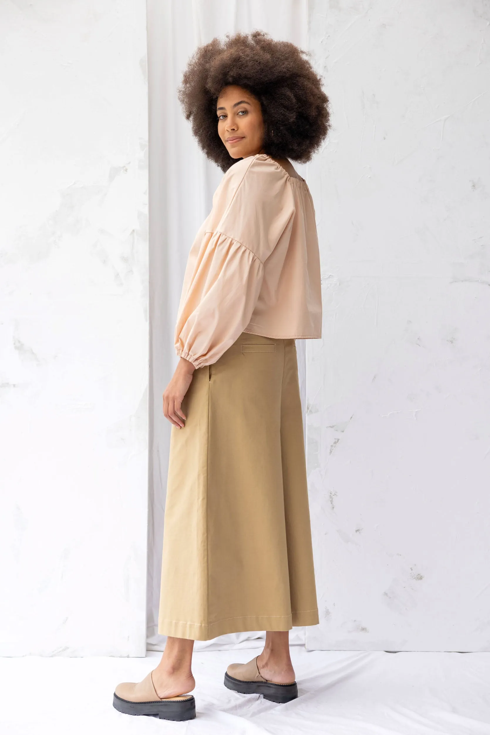 Tomorrow Pant | Tan | S sold by ReCreate product image thumbnail 3