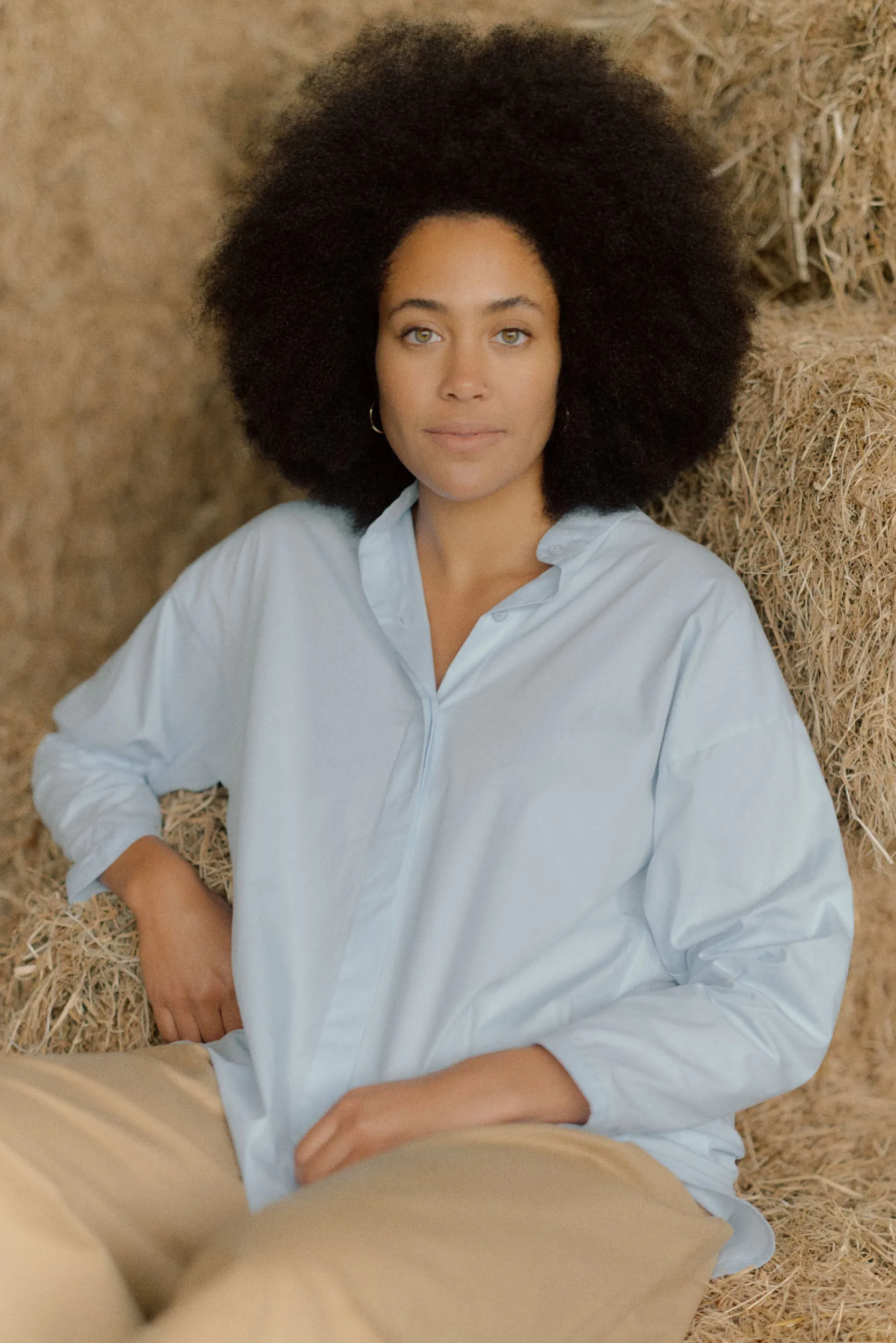 Nikau Shirt | Sky Blue | M sold by ReCreate product image thumbnail 4