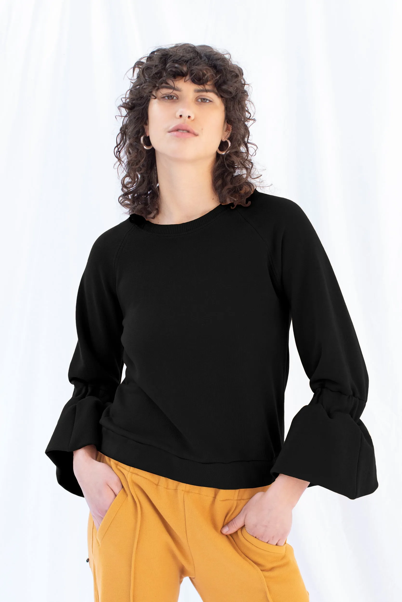 Transit Sweatshirt | Black | XL sold by ReCreate product image thumbnail 3