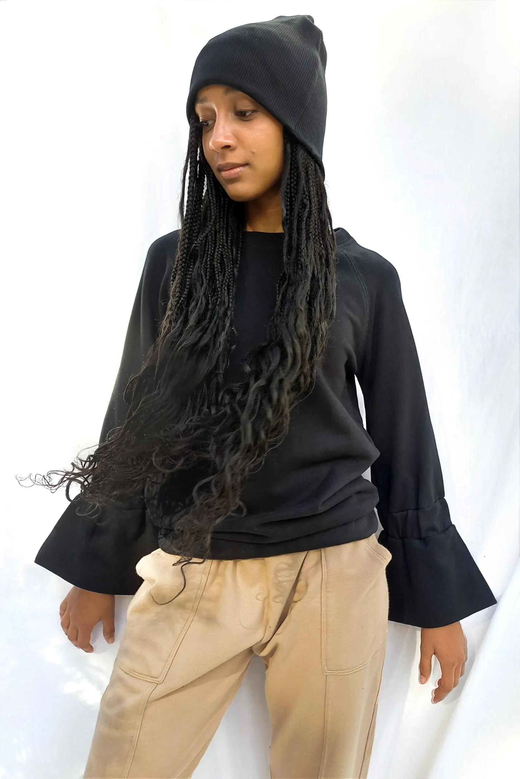 Transit Sweatshirt | Black | S sold by ReCreate