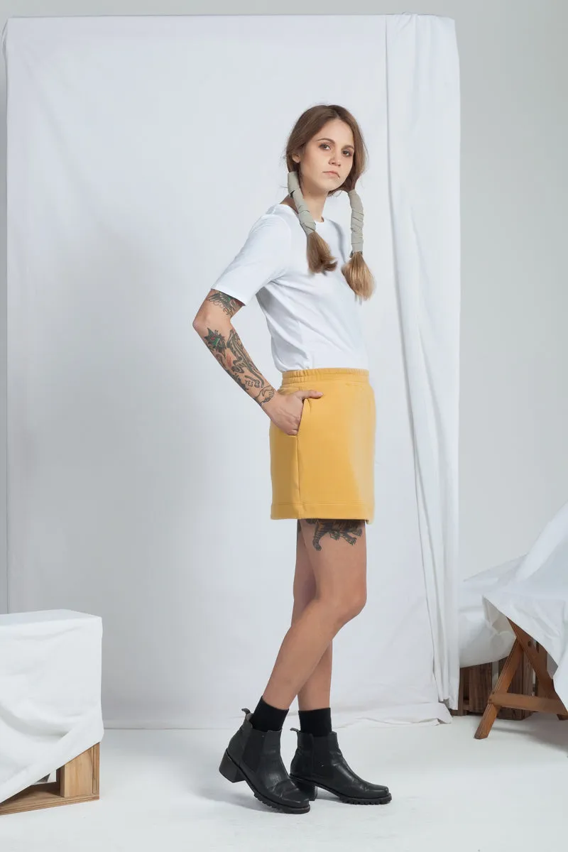 Reside Skirt | Ochre | XS sold by ReCreate product image thumbnail 2
