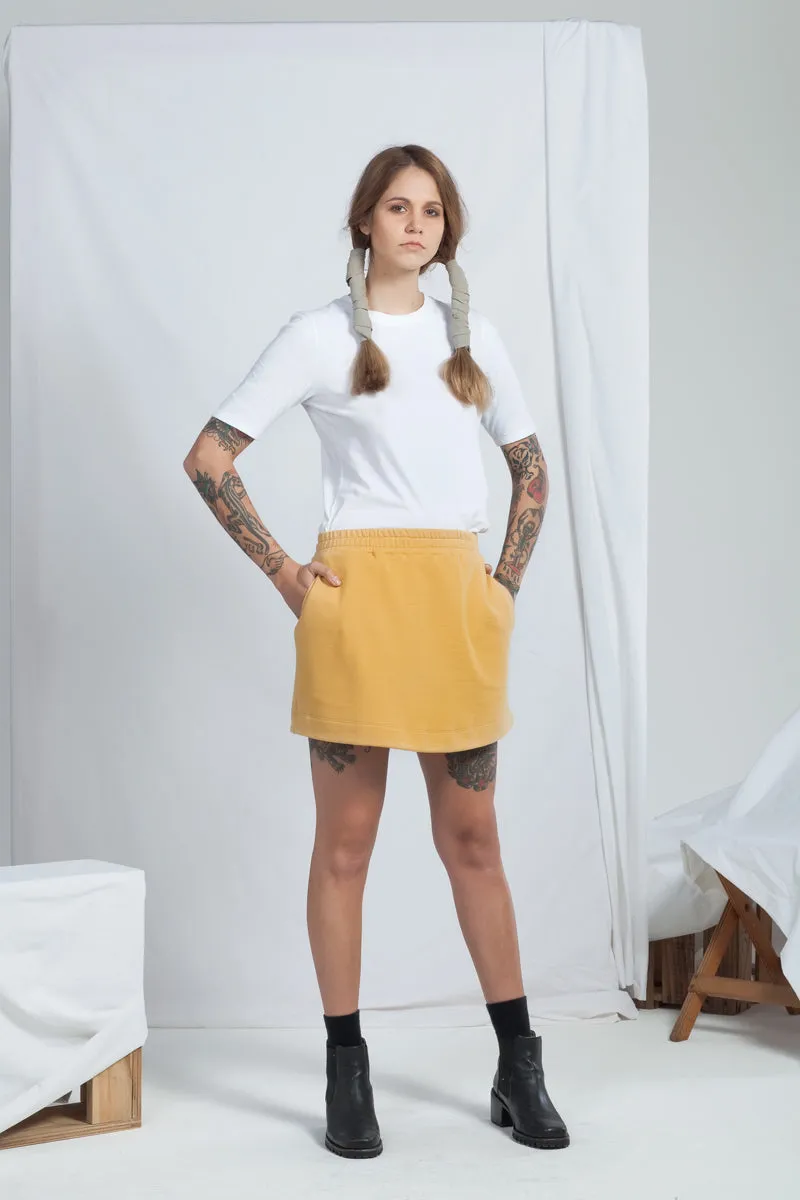 Reside Skirt | Ochre | XS sold by ReCreate product image thumbnail 4