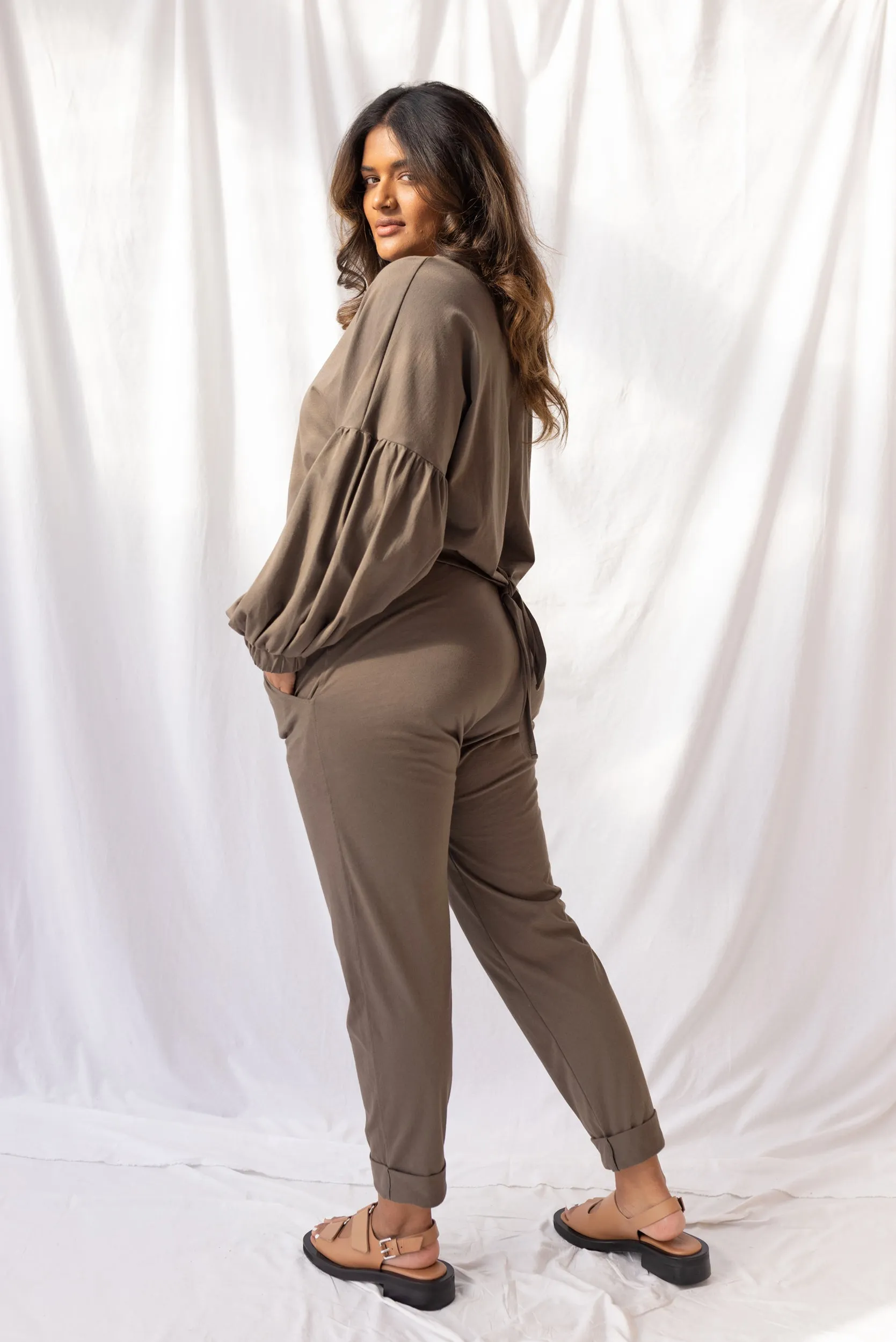 Ted Top | Taupe | XL sold by ReCreate product image thumbnail 3