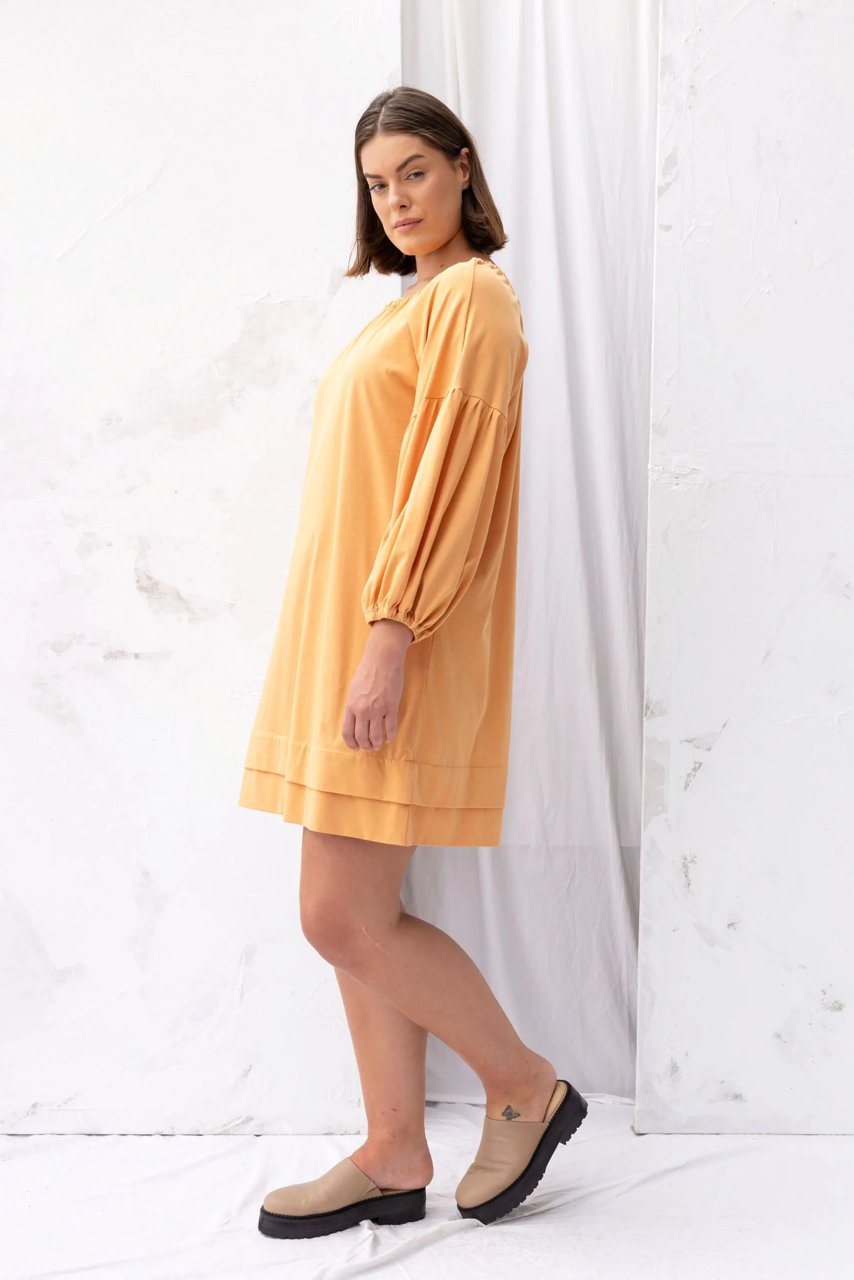 Mahina Dress | Cantaloupe | M sold by ReCreate product image thumbnail 5
