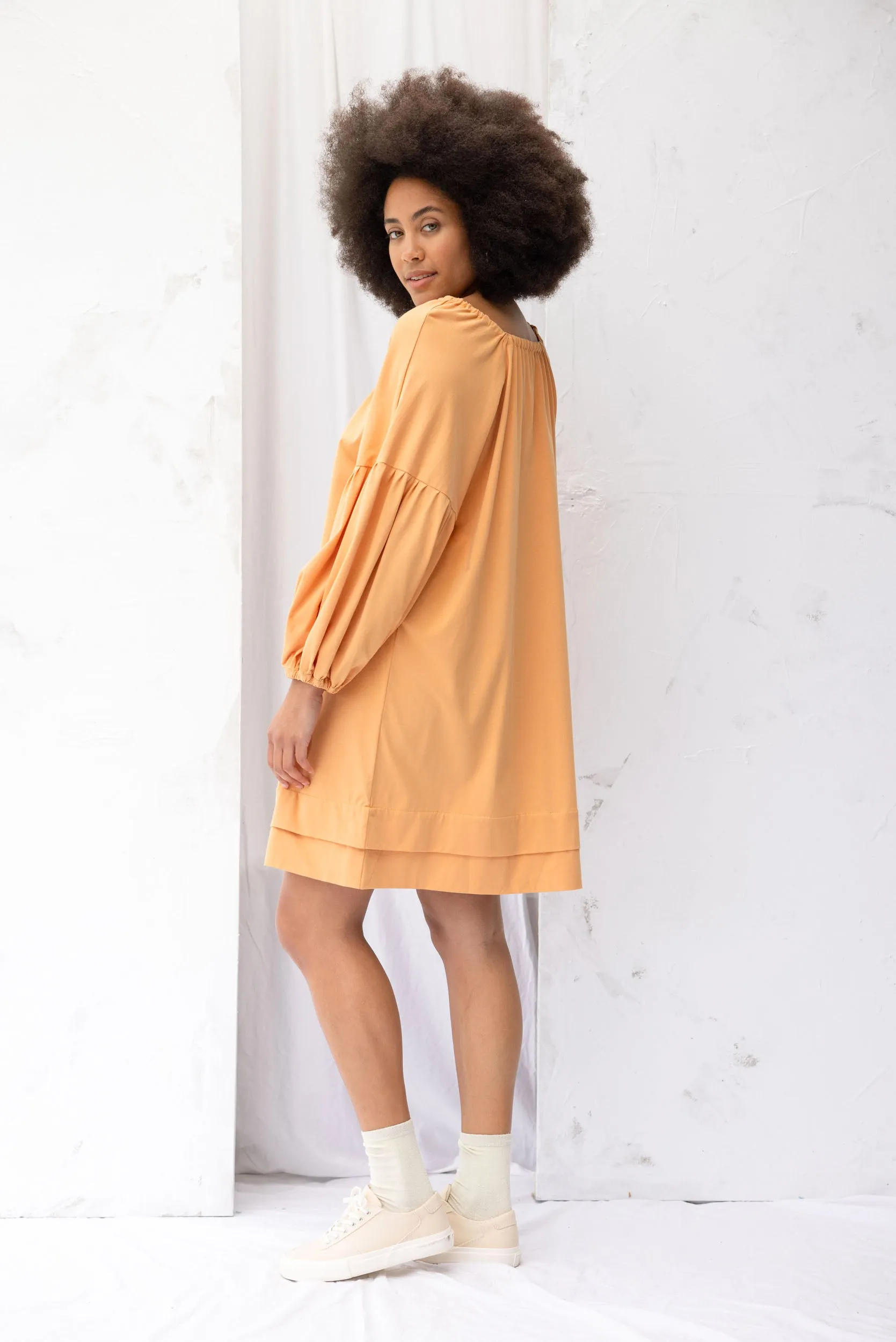 Mahina Dress | Cantaloupe | M sold by ReCreate product image thumbnail 4