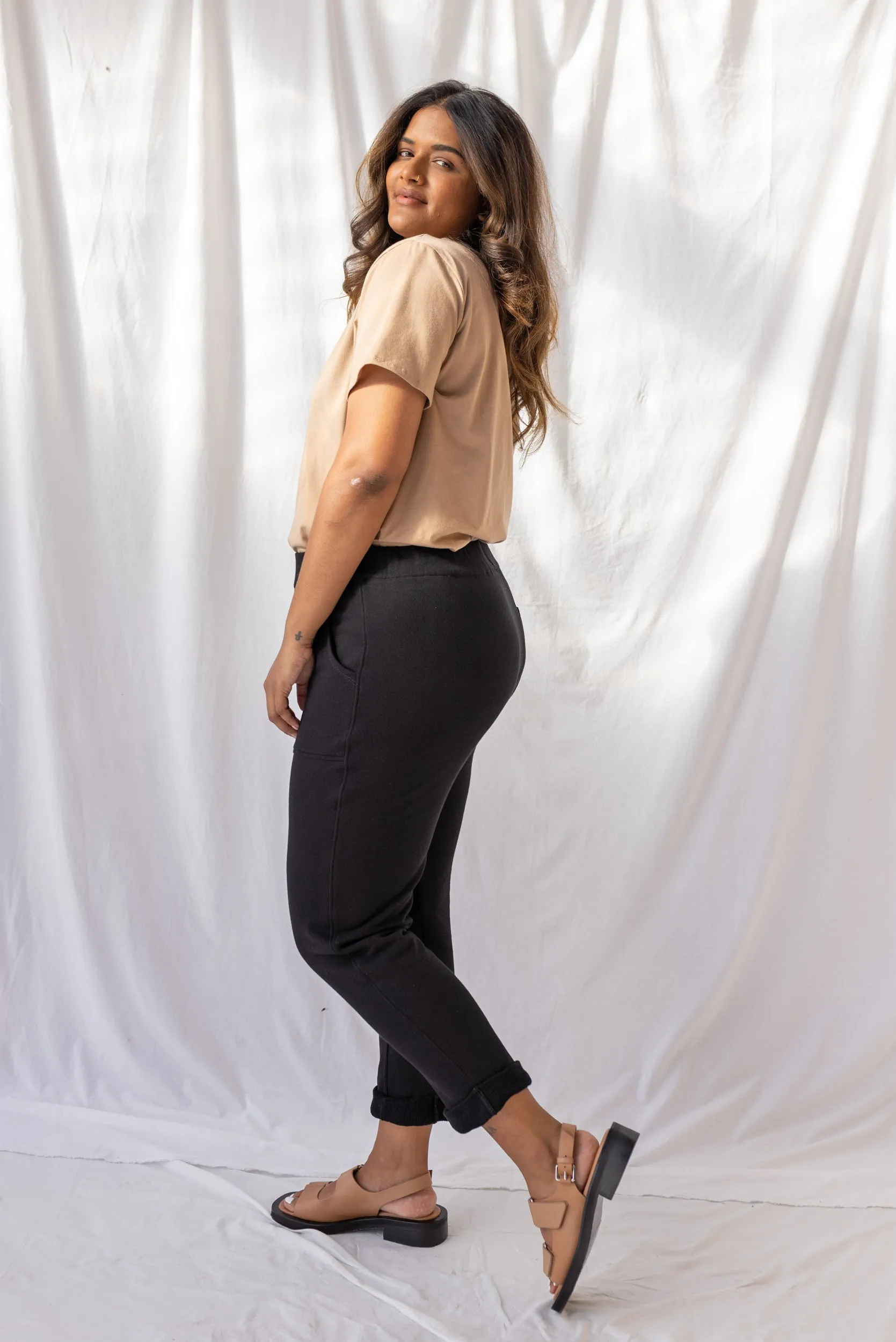 Hobby Trackpant | Black | M sold by ReCreate product image thumbnail 2