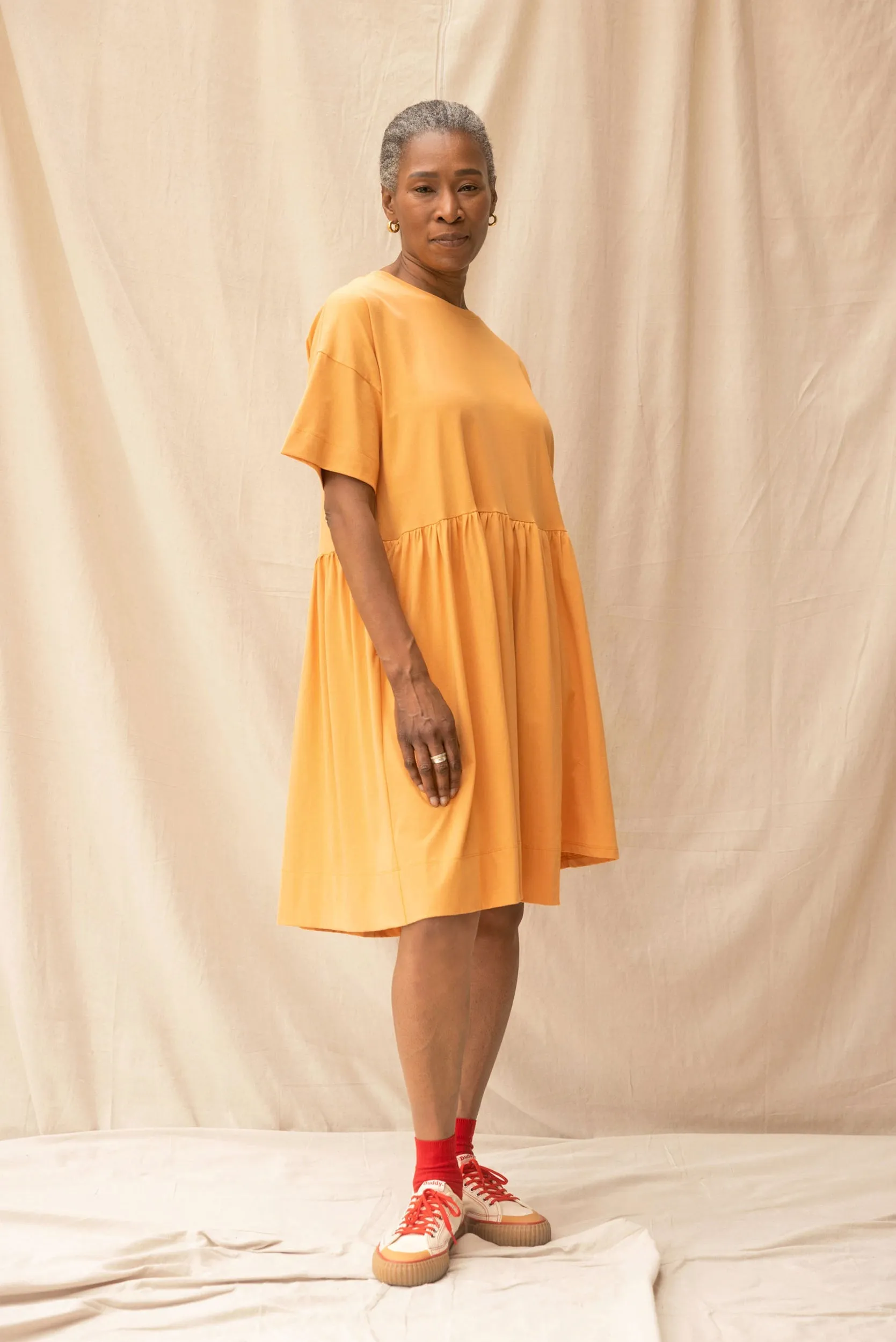 Hobby Dress | Cantaloupe | S sold by ReCreate