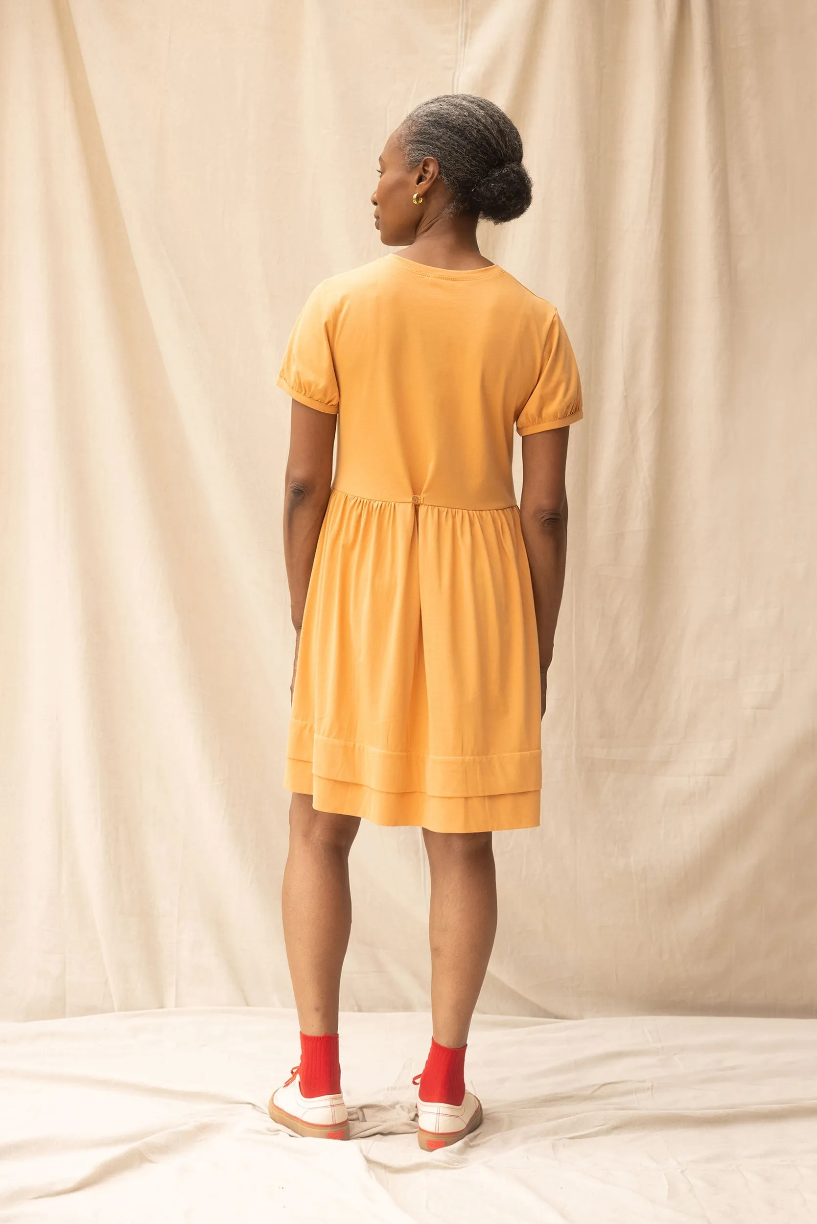 Island Dress | Cantaloupe | S sold by ReCreate product image thumbnail 4