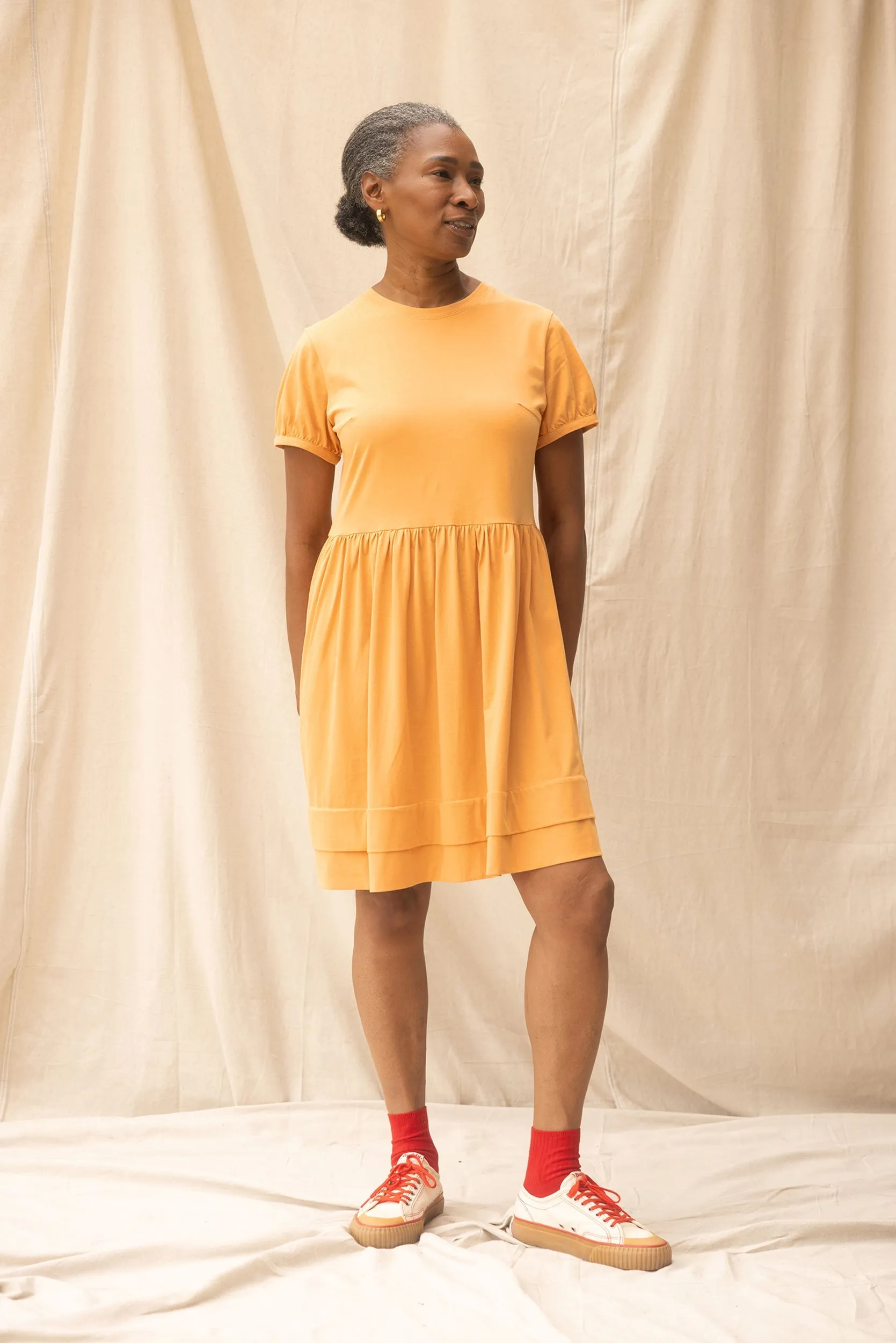 Island Dress | Cantaloupe | S sold by ReCreate product image thumbnail 2
