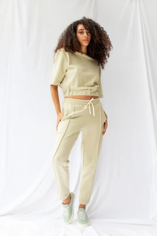 Homebound Trackpant | Green Tea | S sold by ReCreate