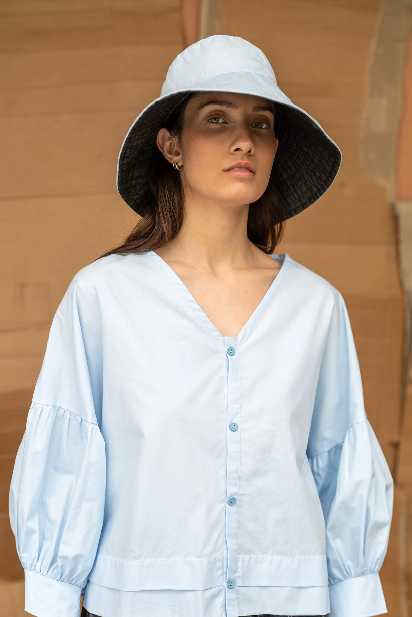 Thursday Top | Sky Blue sold by ReCreate product image thumbnail 2