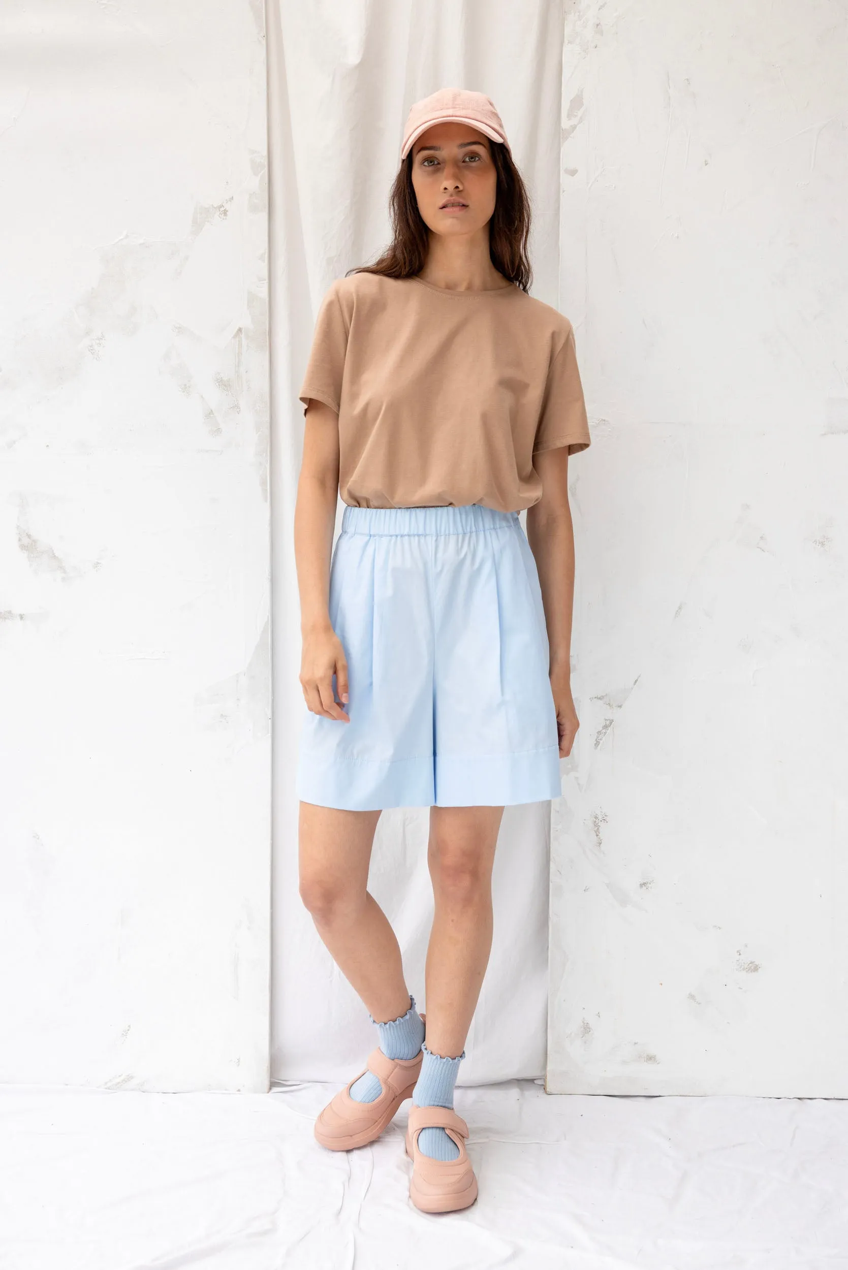 Tomorrow Shorts | Sky Blue sold by ReCreate product image thumbnail 2