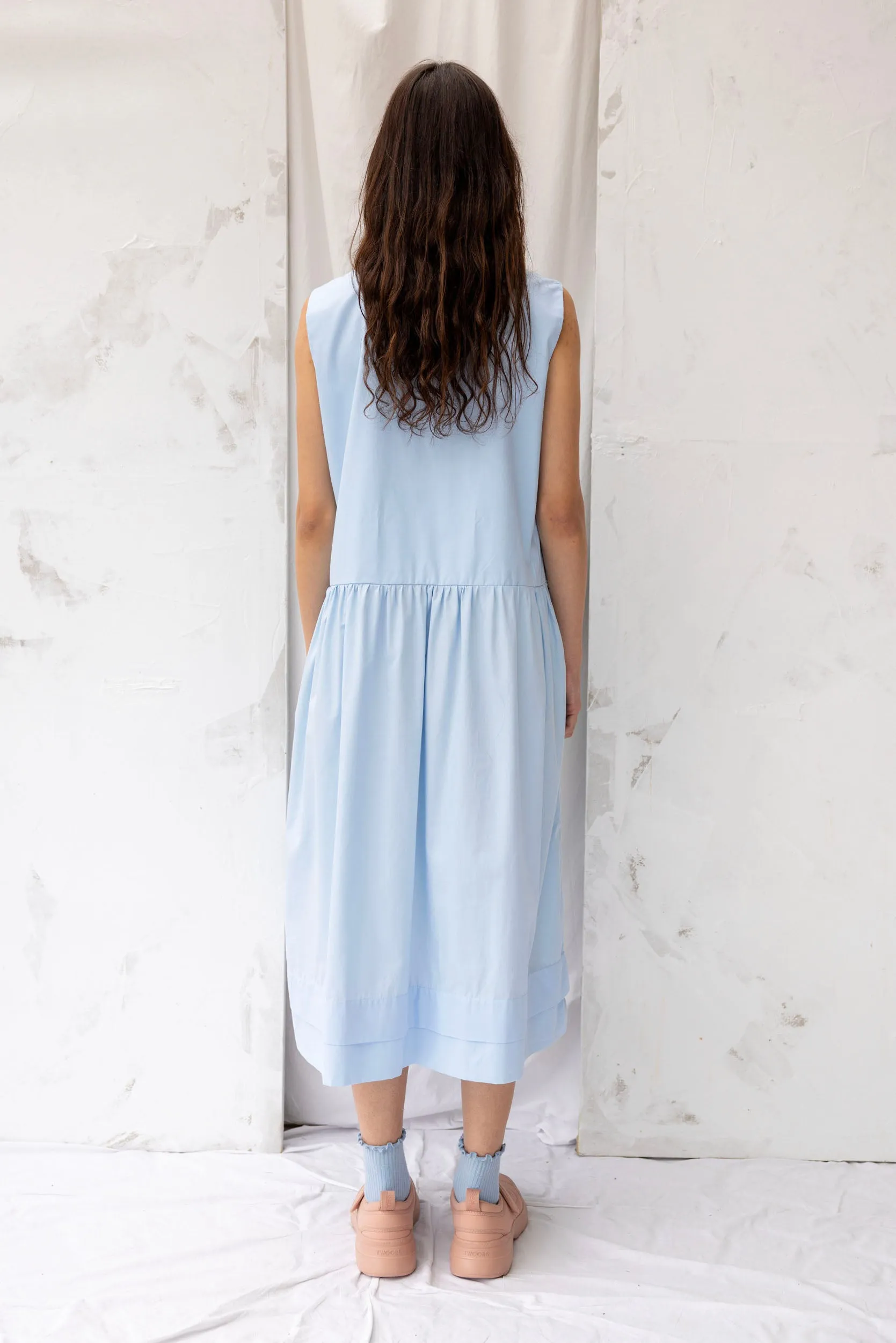 Frankie Dress | Sky Blue sold by ReCreate product image thumbnail 5