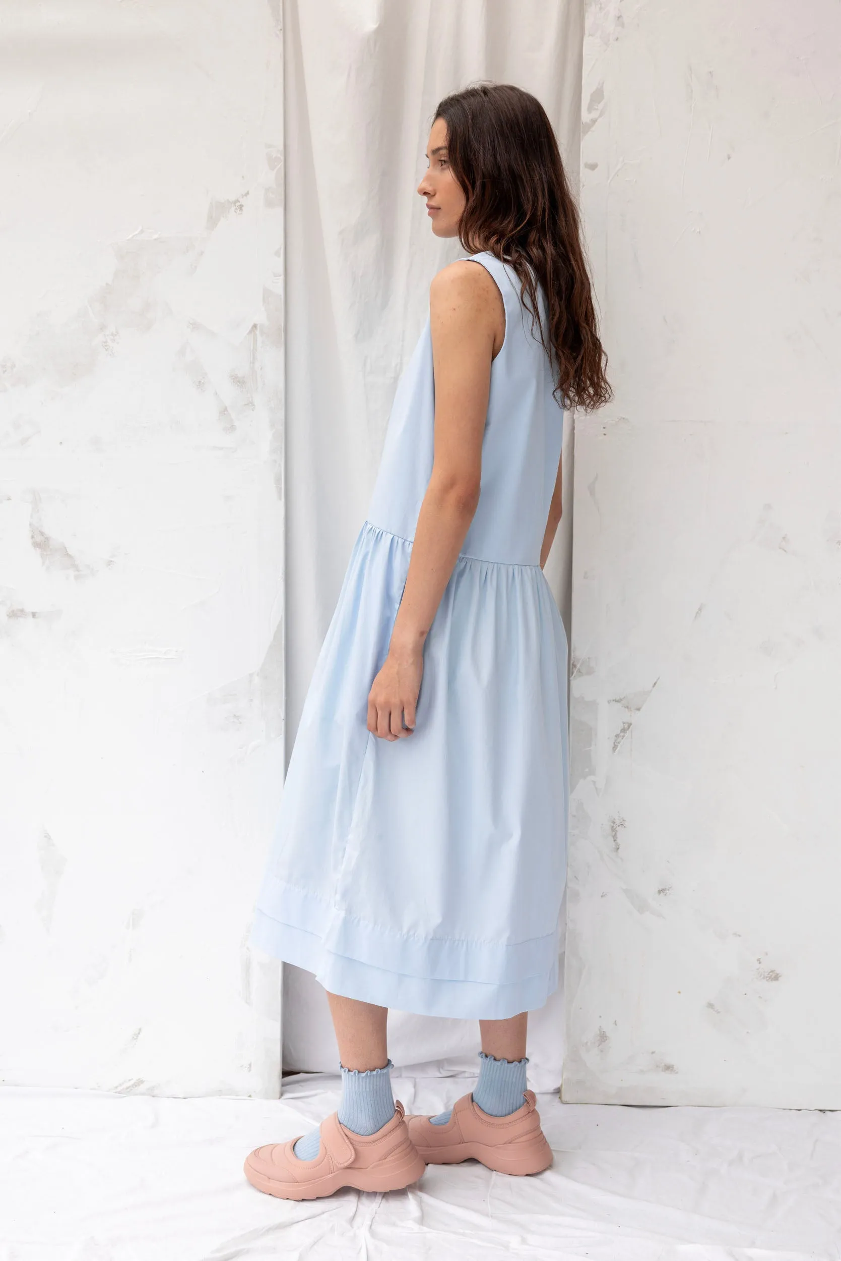 Frankie Dress | Sky Blue sold by ReCreate product image thumbnail 4