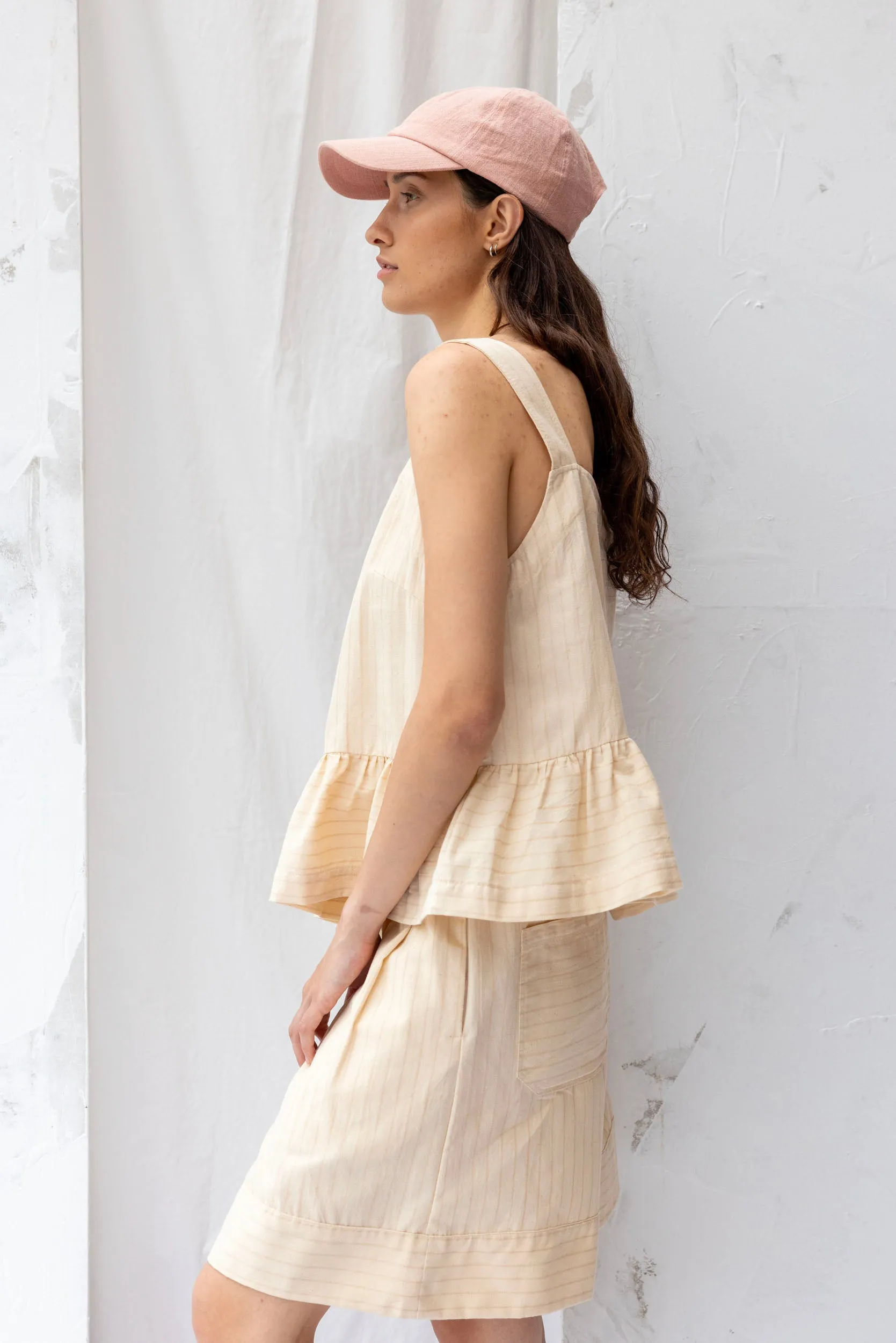 Bond Top | Natural Stripe sold by ReCreate product image thumbnail 2