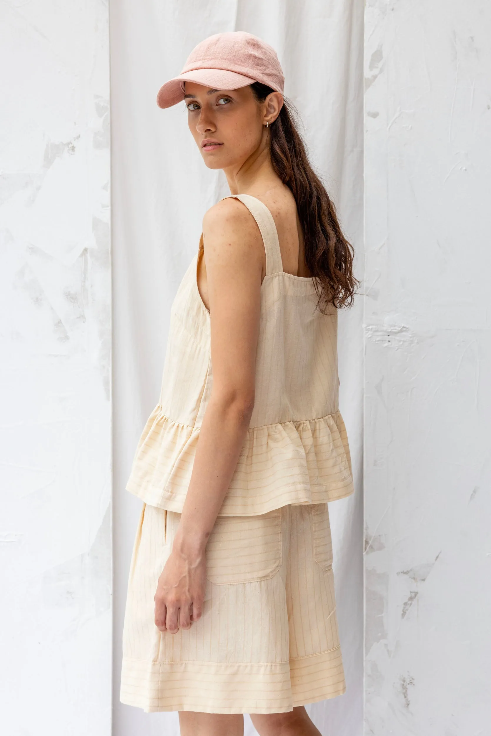 Bond Top | Natural Stripe sold by ReCreate product image thumbnail 3