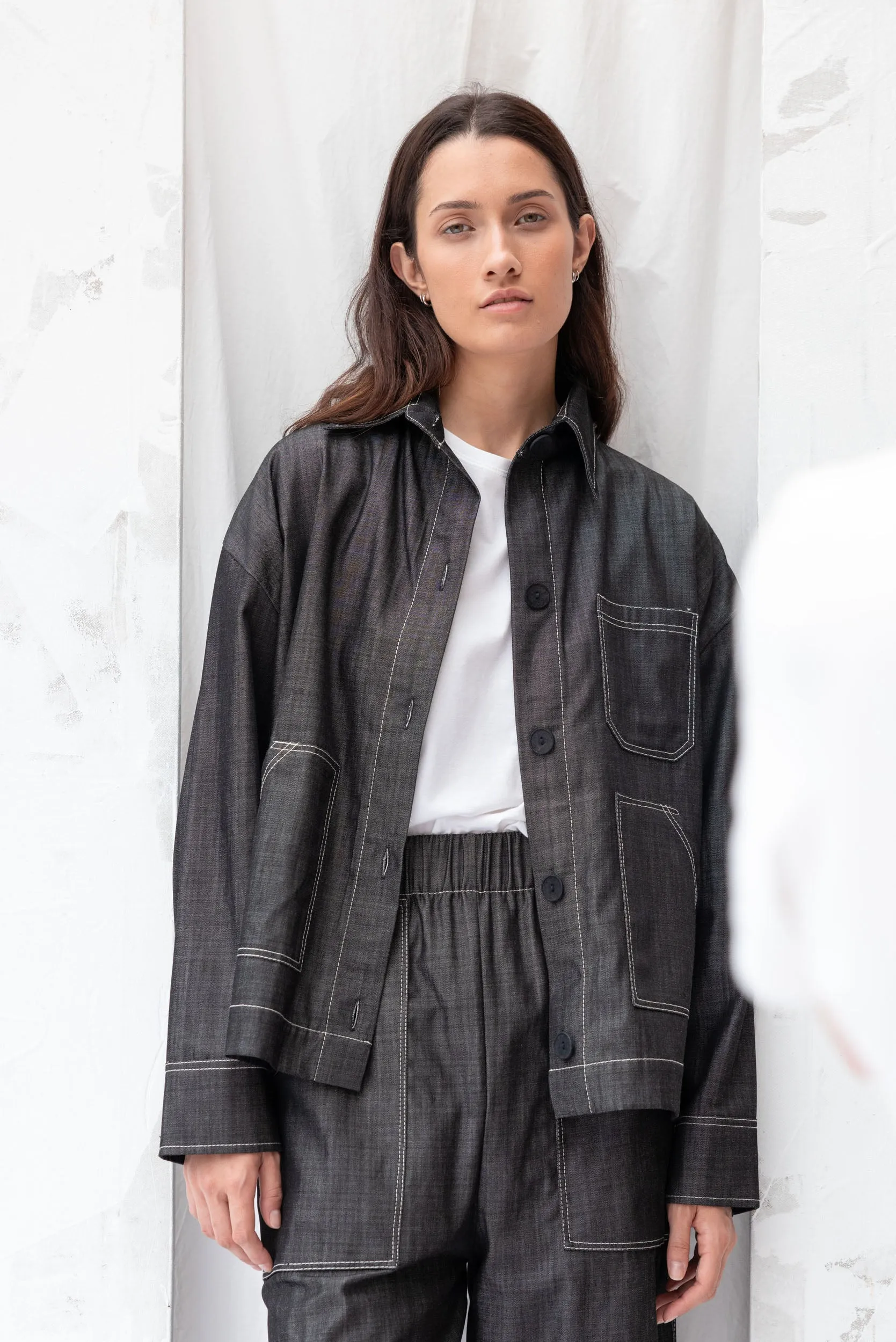 Service Jacket | Midnight sold by ReCreate product image thumbnail 3