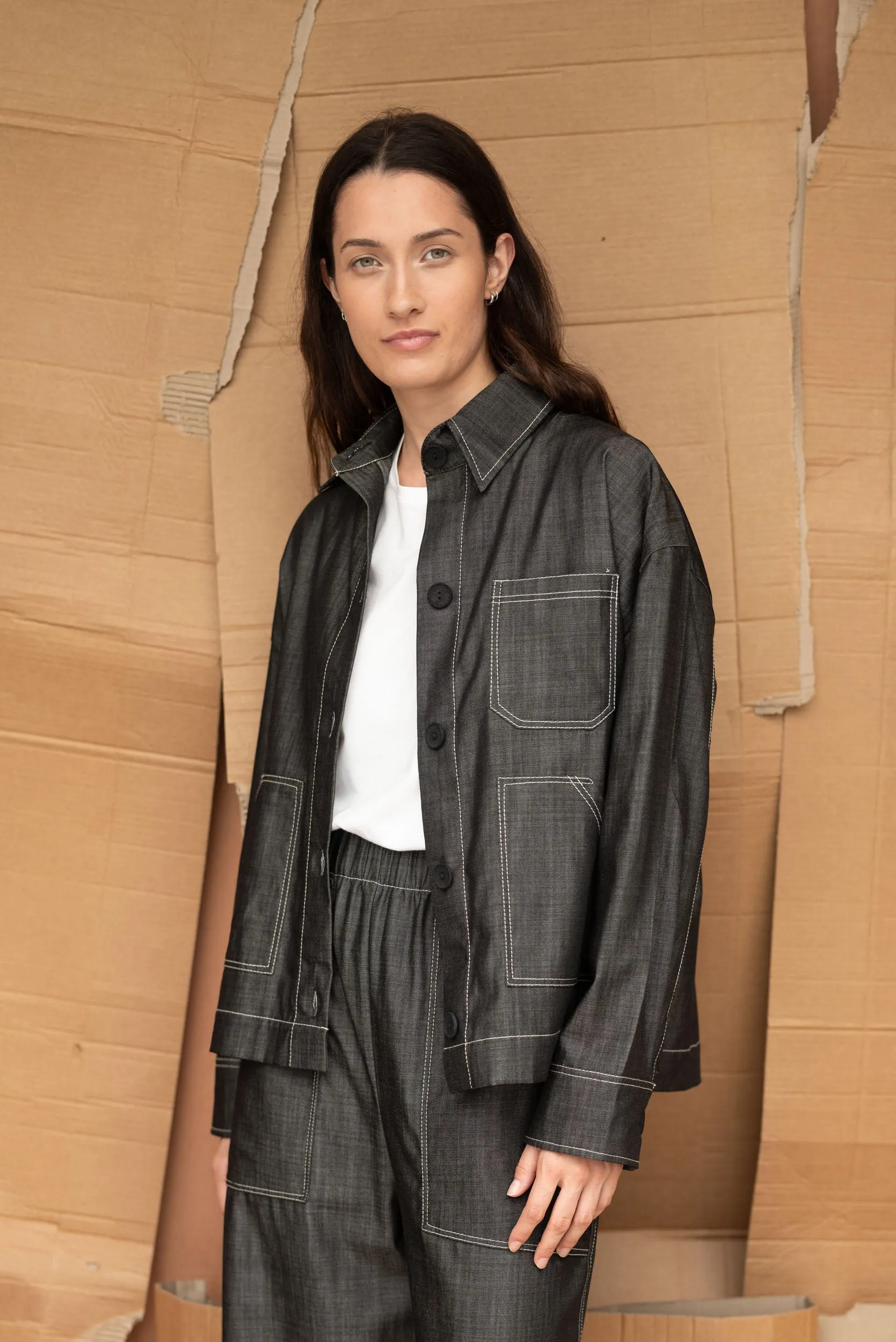 Service Jacket | Midnight sold by ReCreate