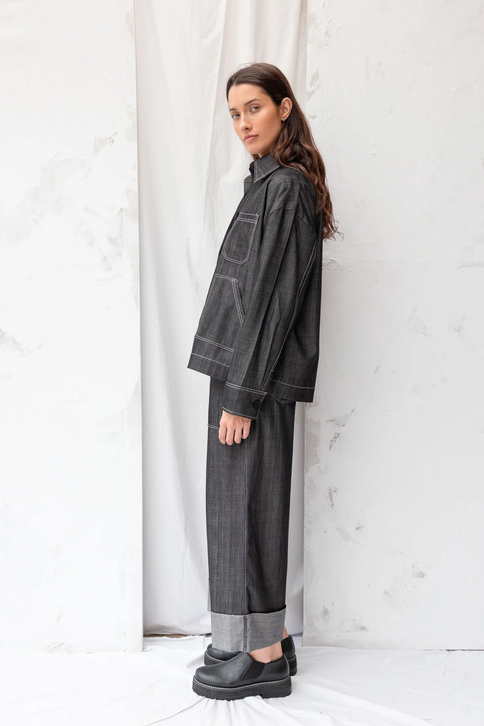 Service Jacket | Midnight sold by ReCreate product image thumbnail 5