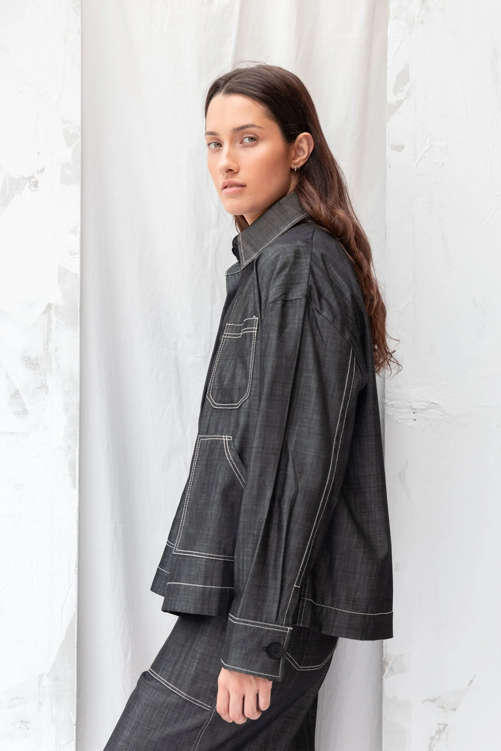 Service Jacket | Midnight sold by ReCreate product image thumbnail 4
