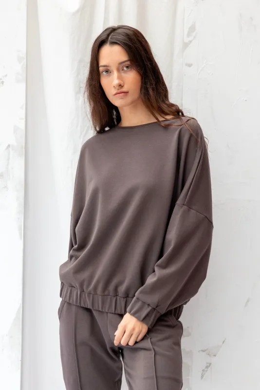 Signal Sweatshirt | Charcoal sold by ReCreate