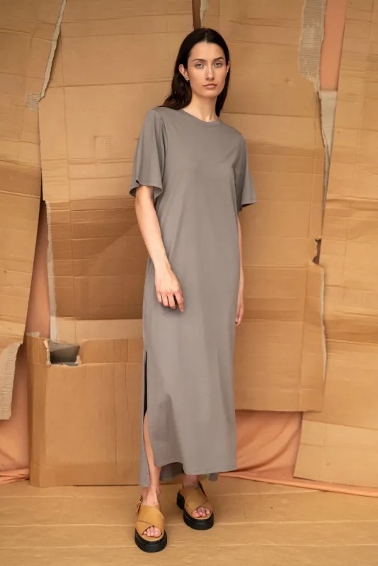 Forage Dress | Grey Sage sold by ReCreate