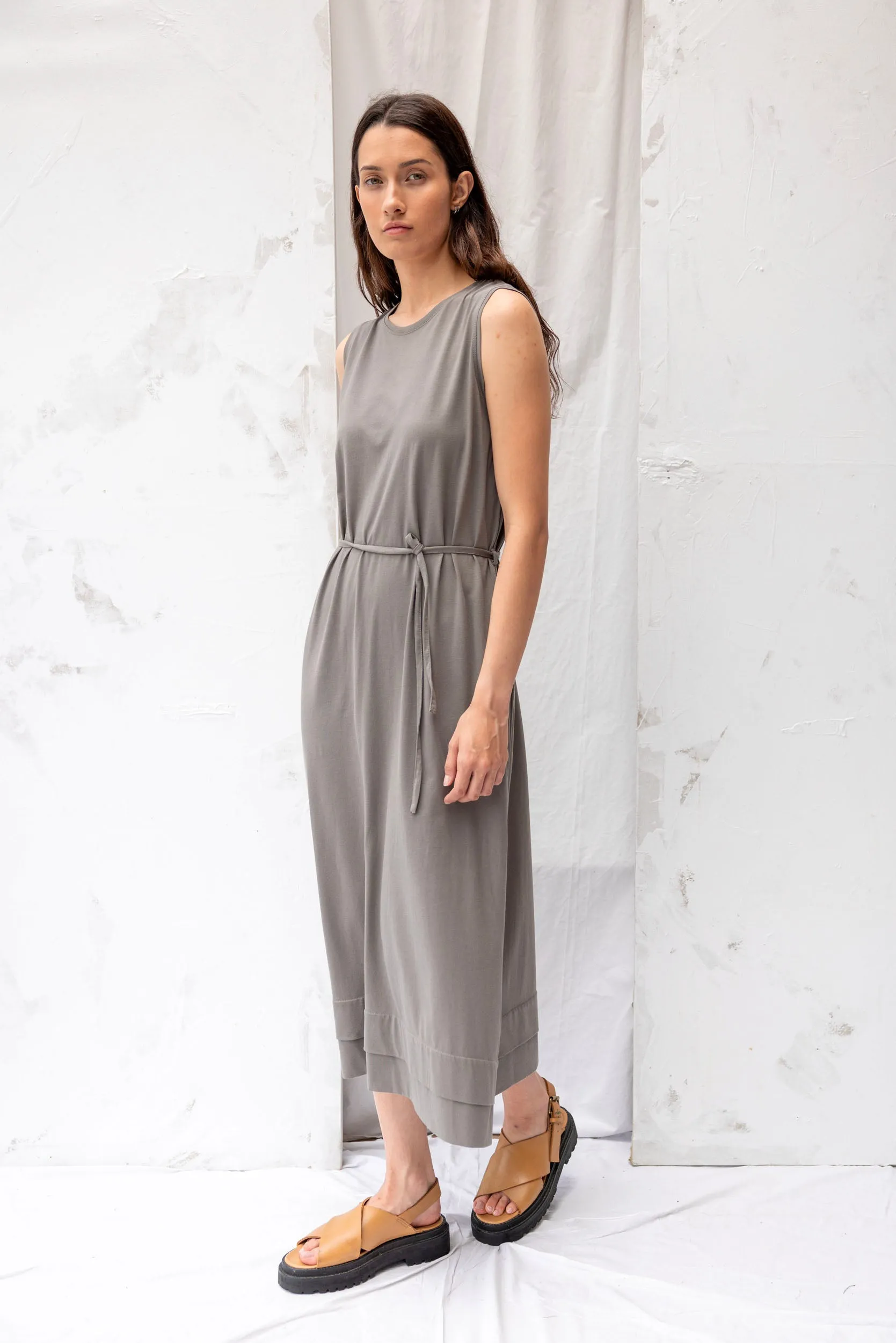 Convoy Dress | Grey Sage sold by ReCreate product image thumbnail 4
