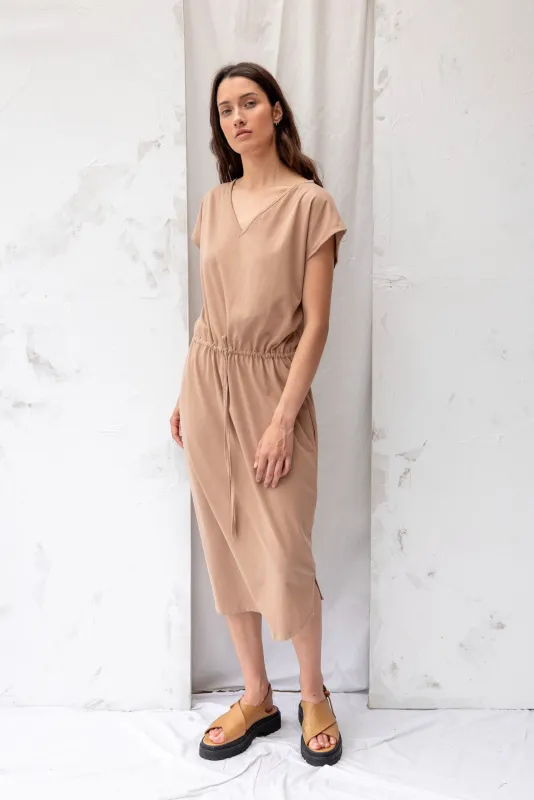 Coco Dress | Clay sold by ReCreate