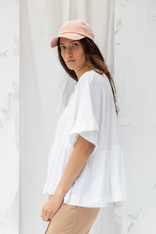 Cascade Top | White sold by ReCreate