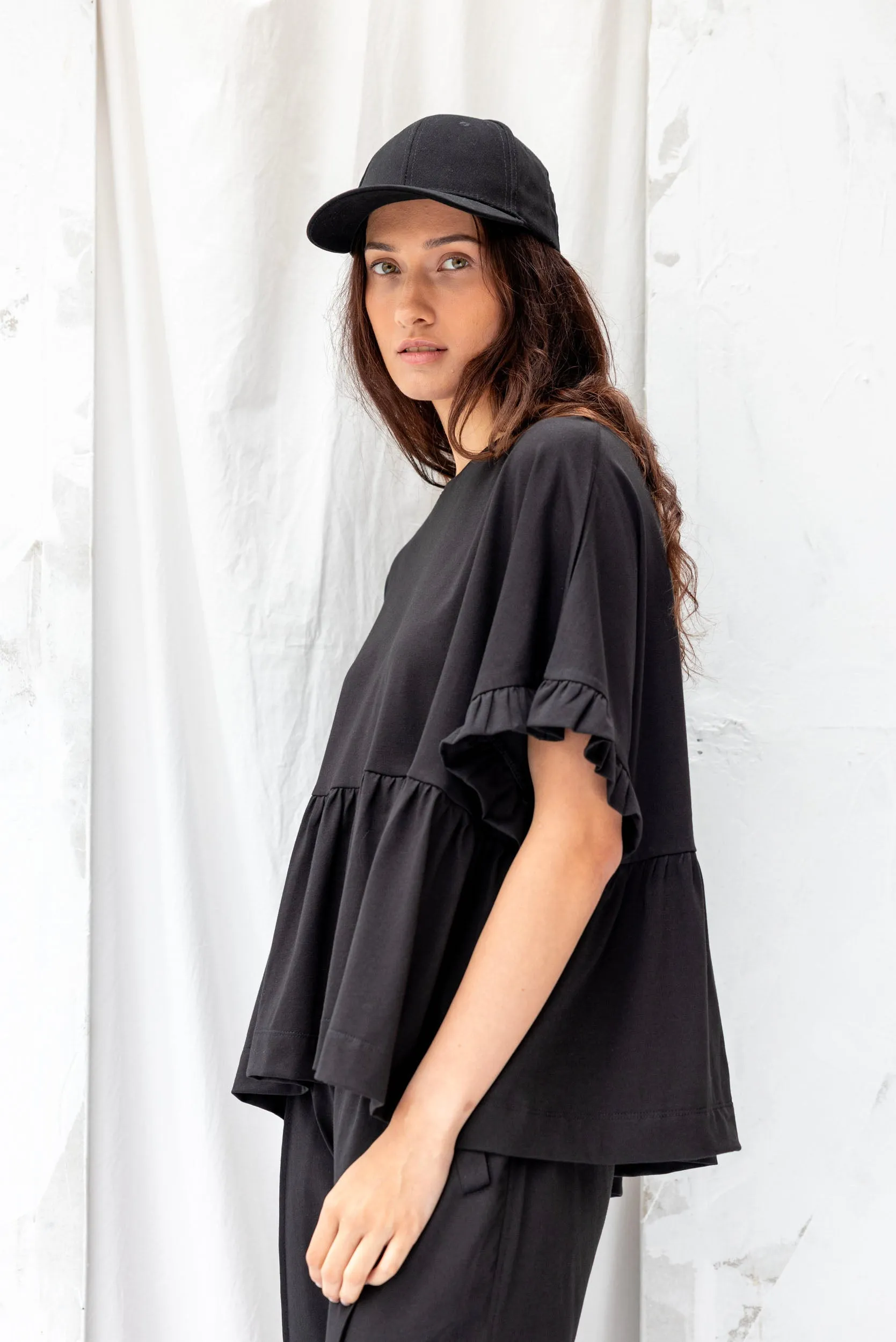 Cascade Top | Black sold by ReCreate