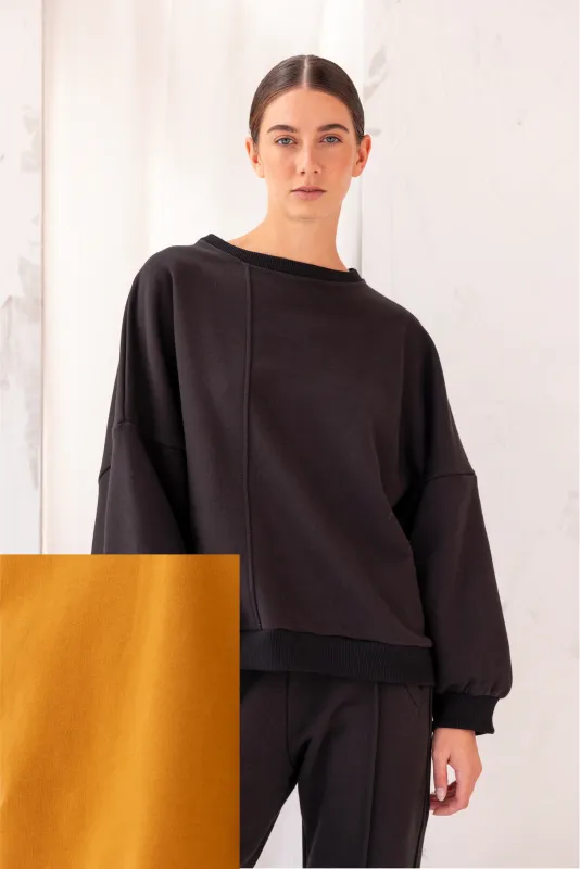 Around Sweatshirt | Marigold sold by ReCreate