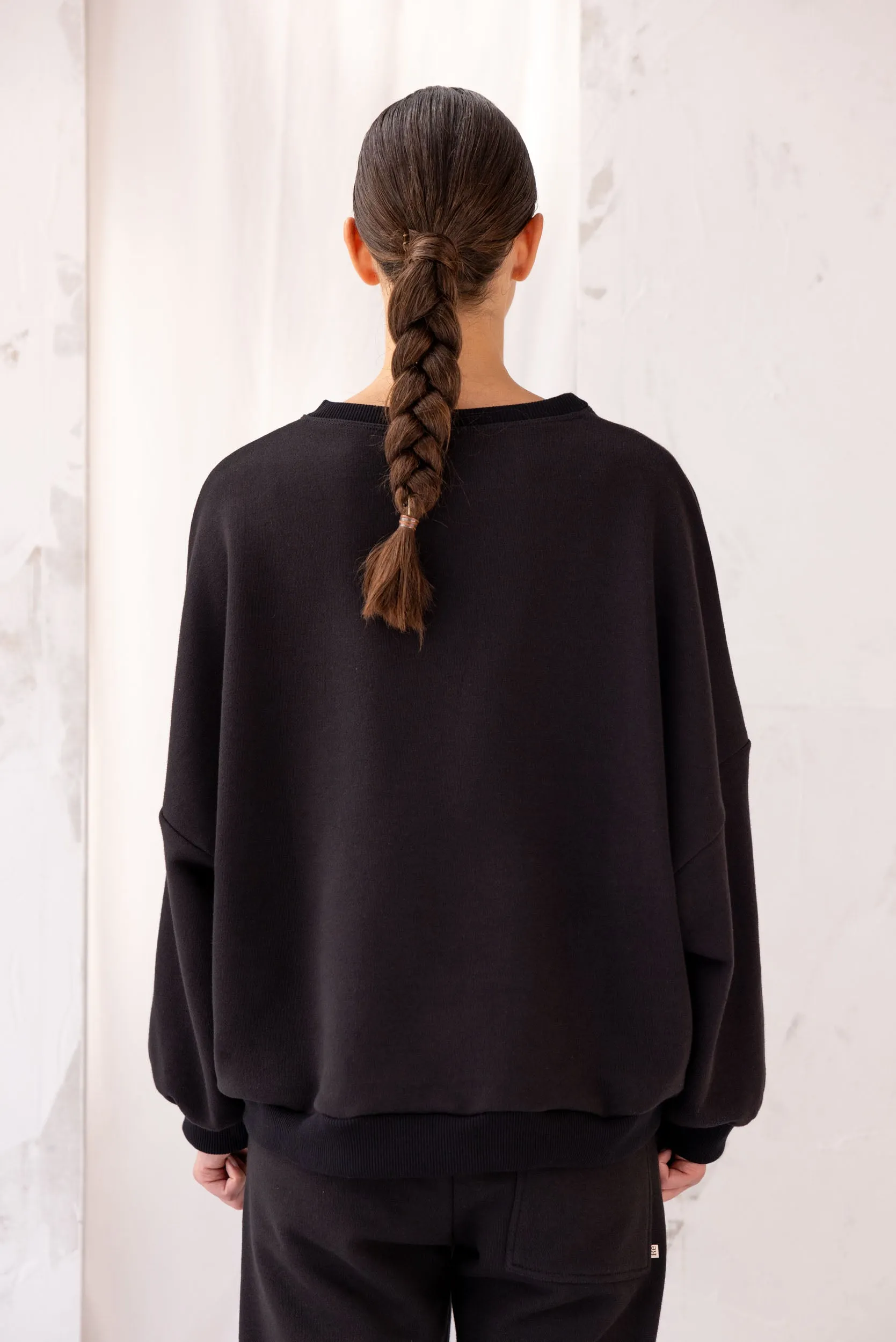 Around Sweatshirt | Black sold by ReCreate product image thumbnail 4