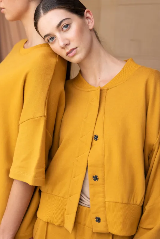 Dylan Jacket | Marigold sold by ReCreate