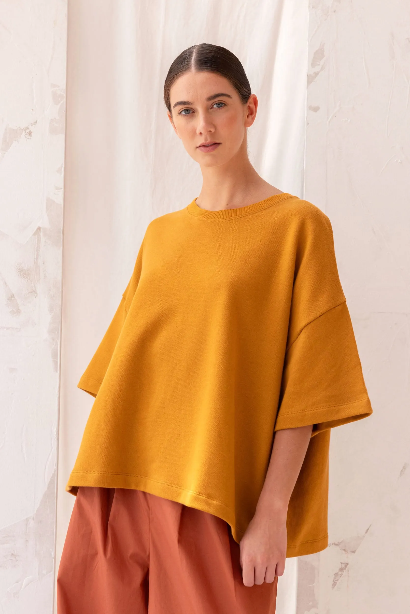 Joy Sweatshirt Tee | Marigold sold by ReCreate product image thumbnail 2