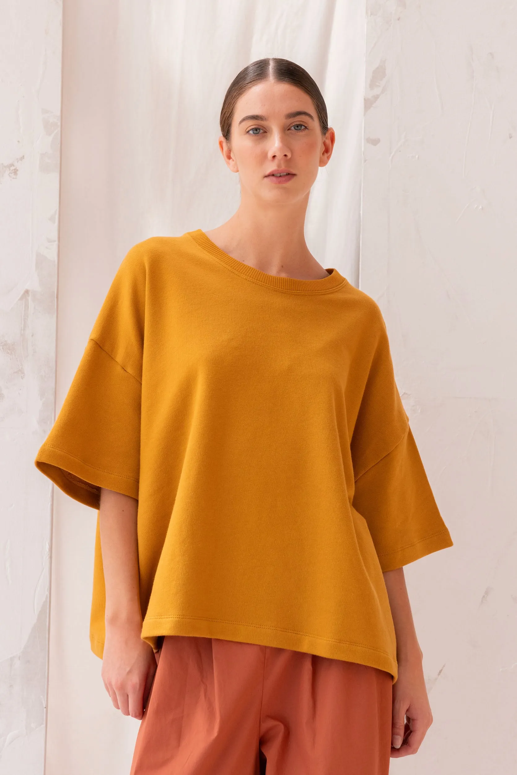 Joy Sweatshirt Tee | Marigold sold by ReCreate product image thumbnail 3