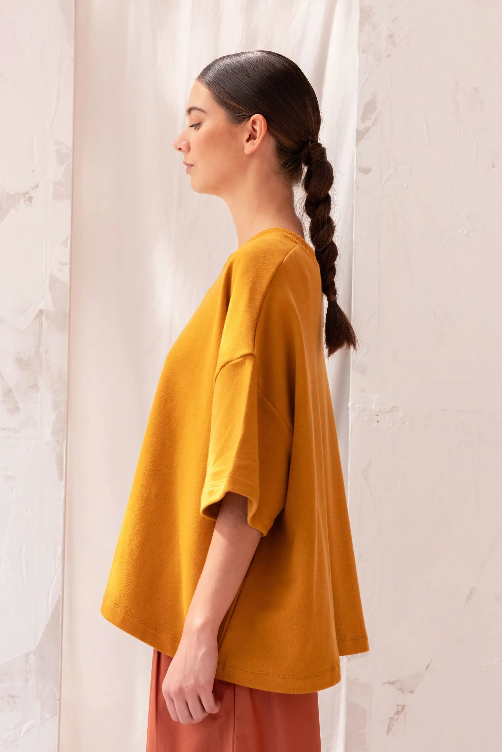 Joy Sweatshirt Tee | Marigold sold by ReCreate product image thumbnail 4