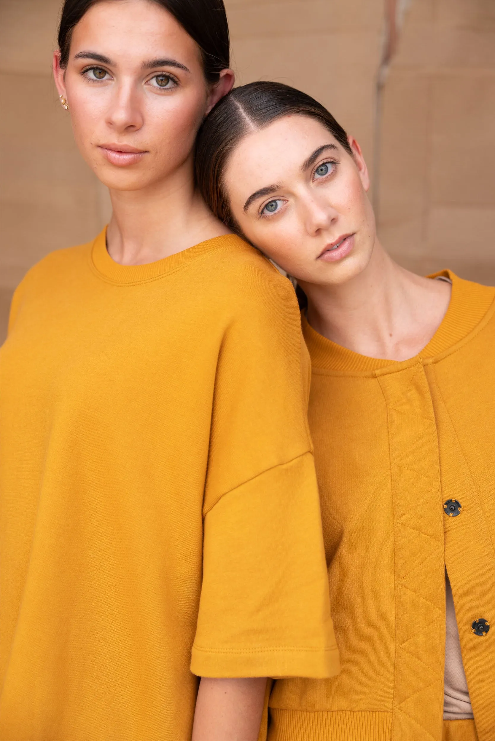 Joy Sweatshirt Tee | Marigold sold by ReCreate