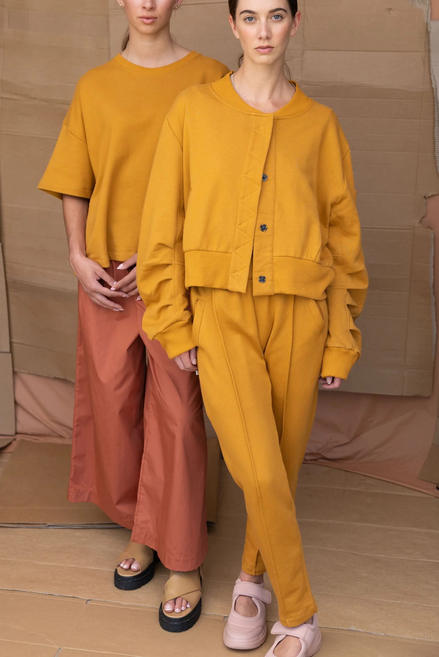 Home Trackpant | Marigold sold by ReCreate product image thumbnail 4