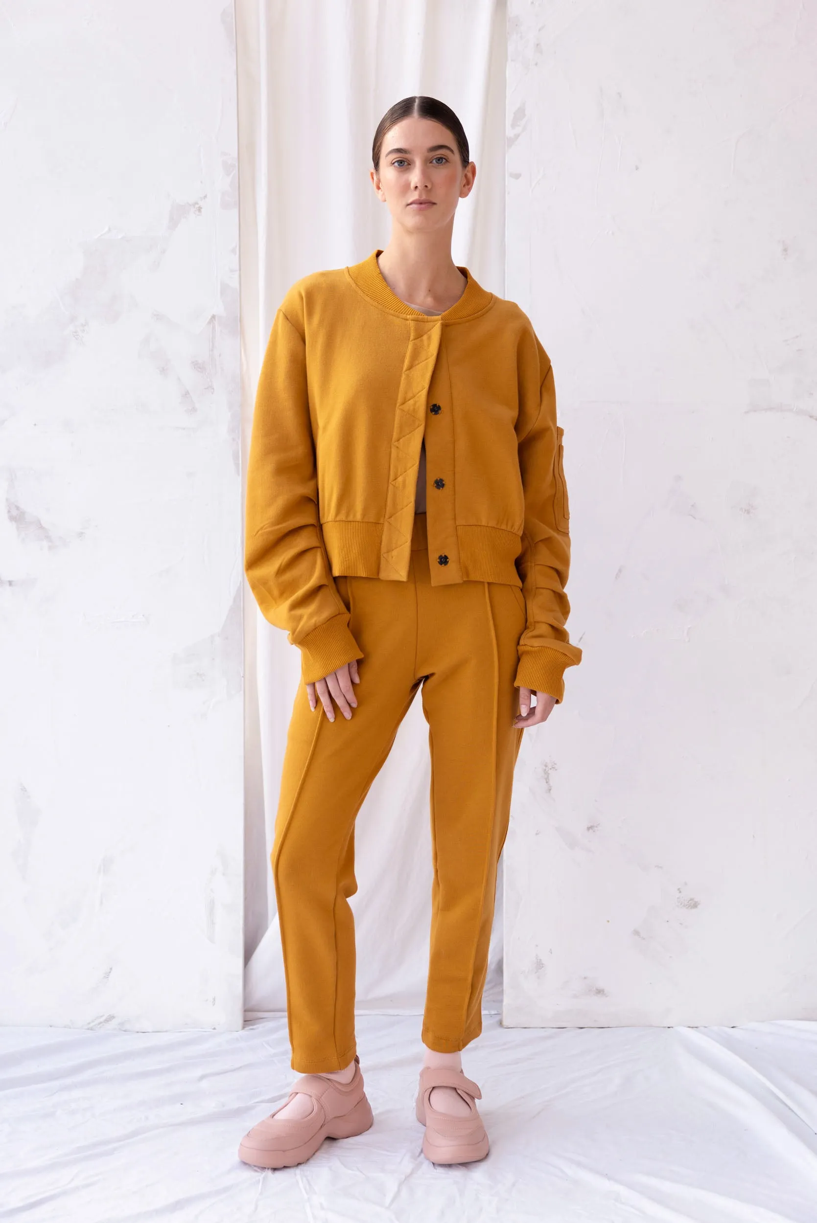 Home Trackpant | Marigold sold by ReCreate