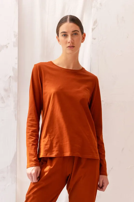 Expression Tee | Chestnut sold by ReCreate