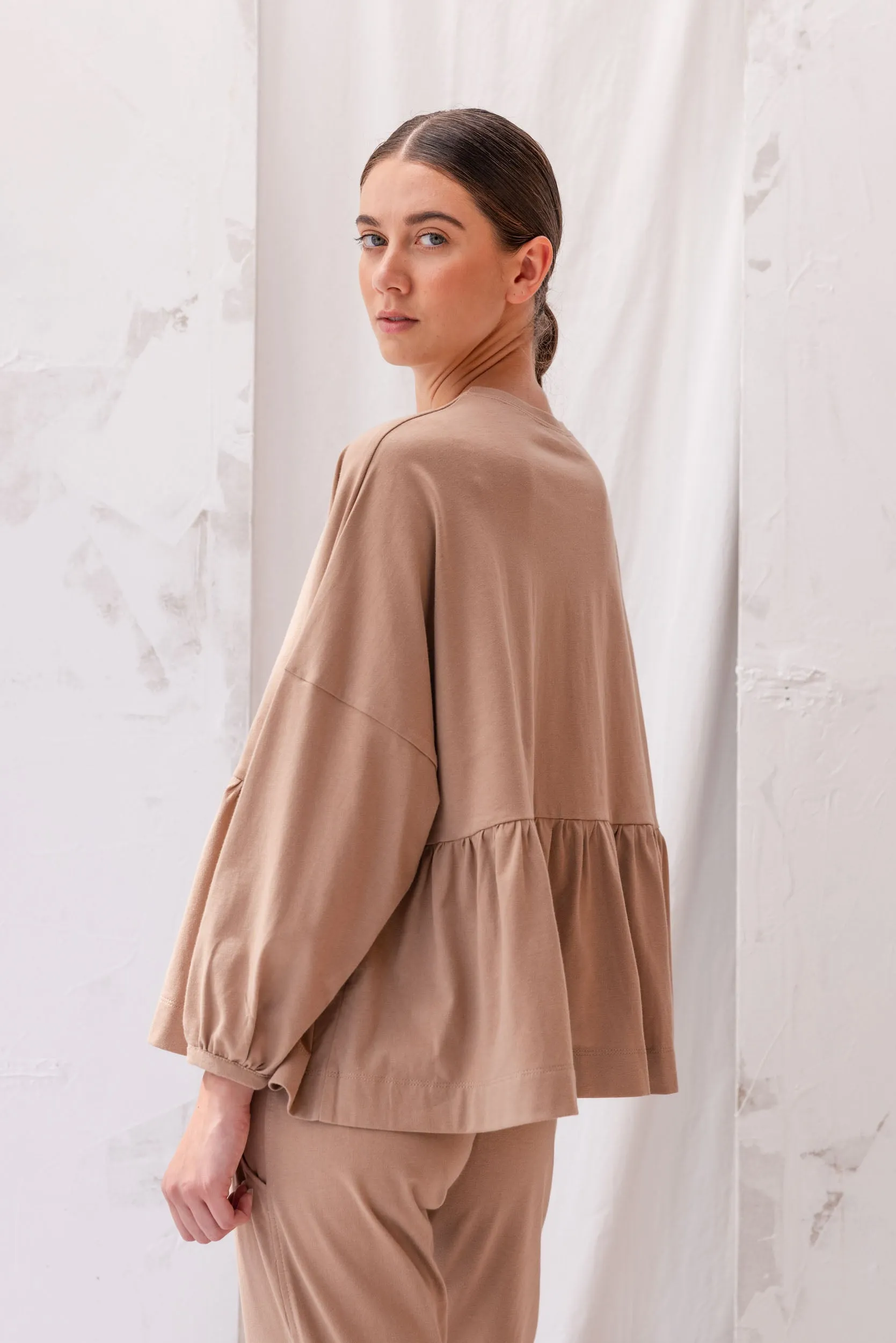 Step Up Top | Clay sold by ReCreate product image thumbnail 2