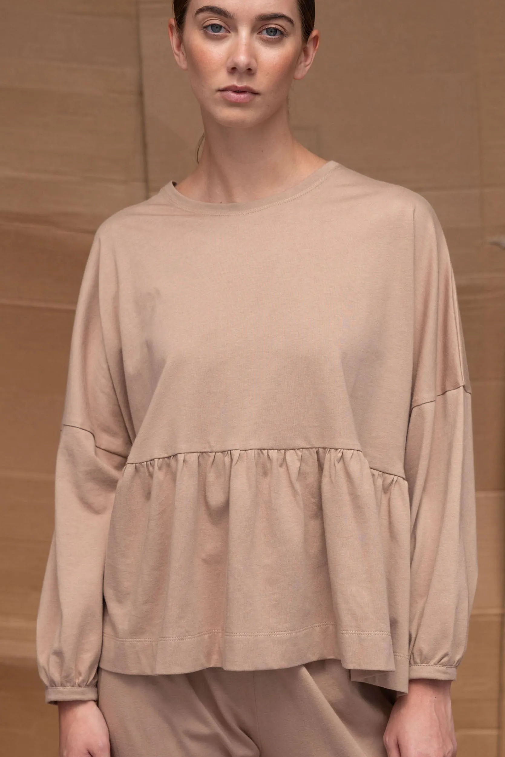 Step Up Top | Clay sold by ReCreate product image thumbnail 4