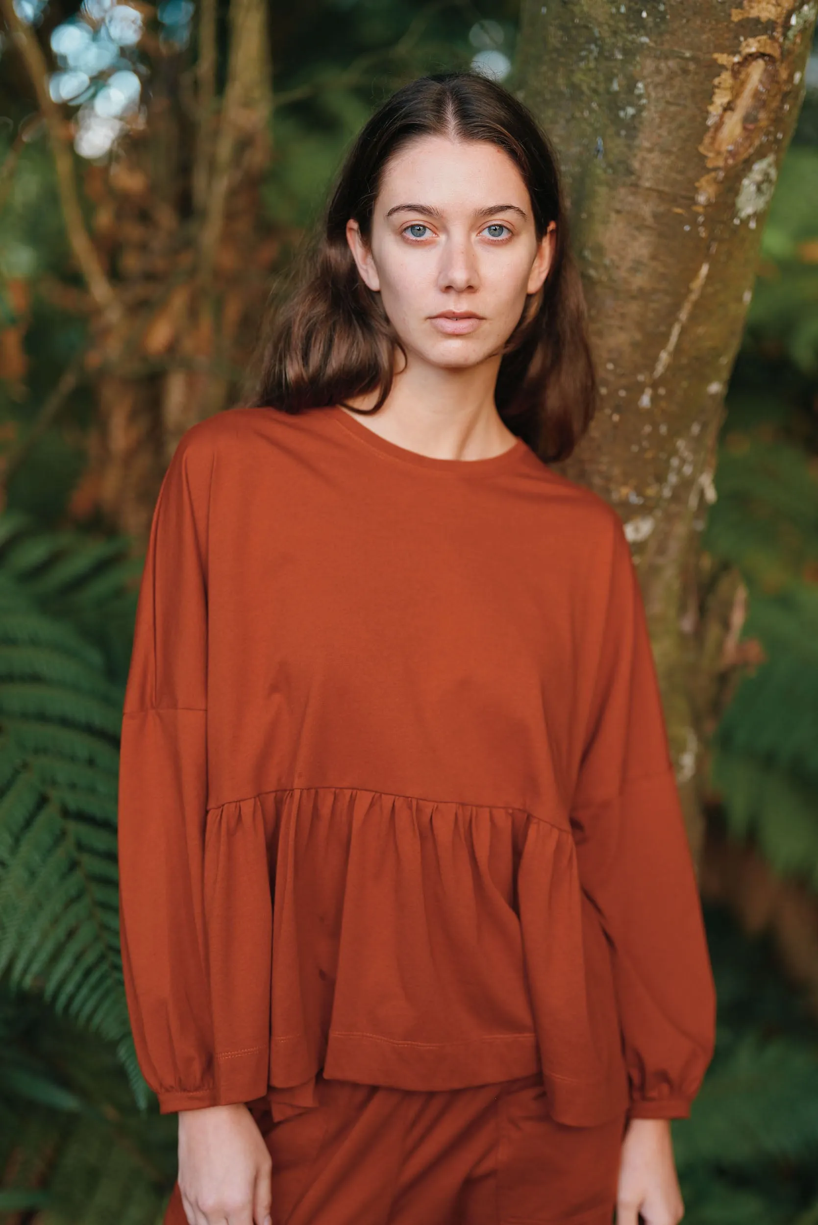 Step Up Top | Chestnut sold by ReCreate product image thumbnail 5