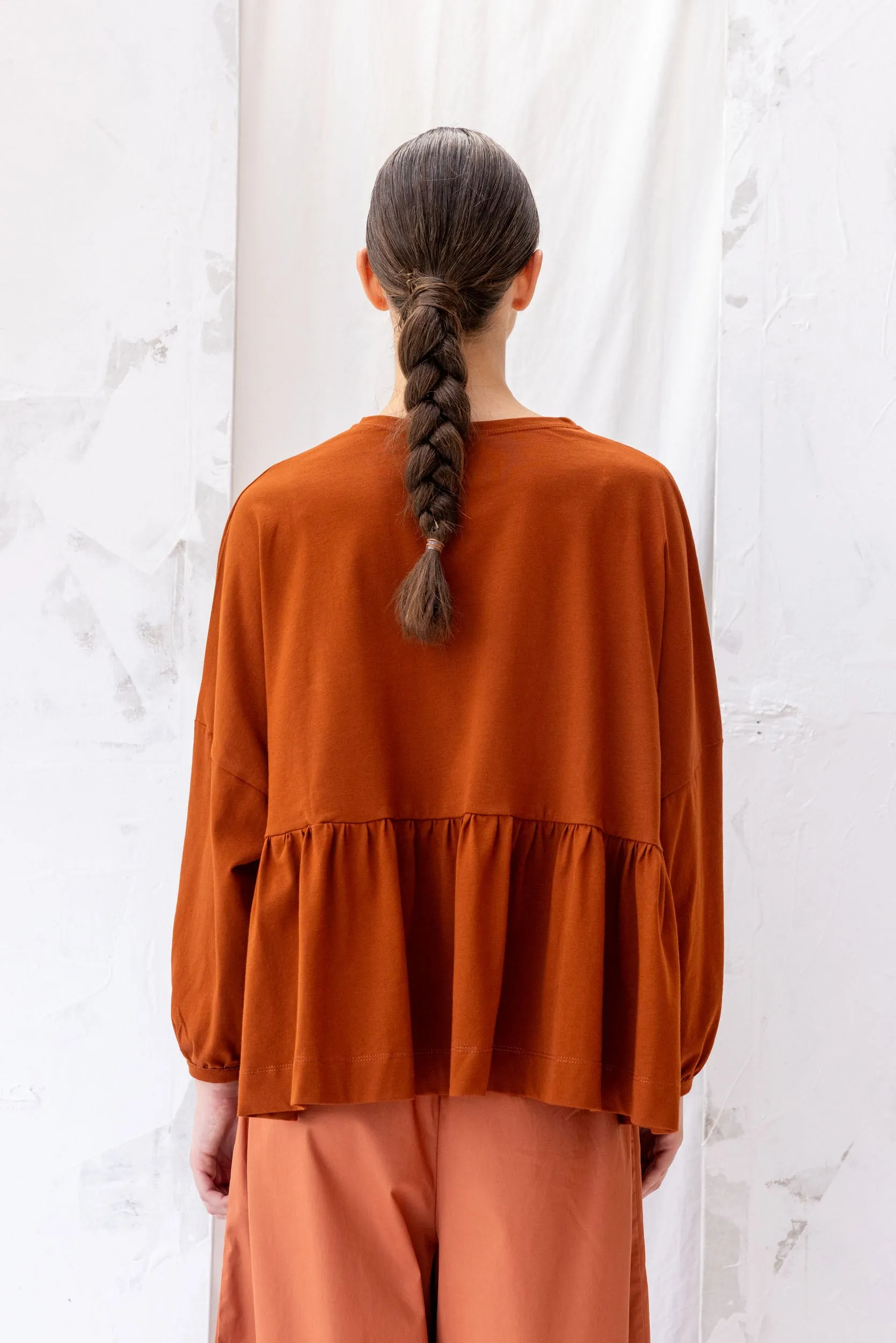 Step Up Top | Chestnut sold by ReCreate product image thumbnail 4