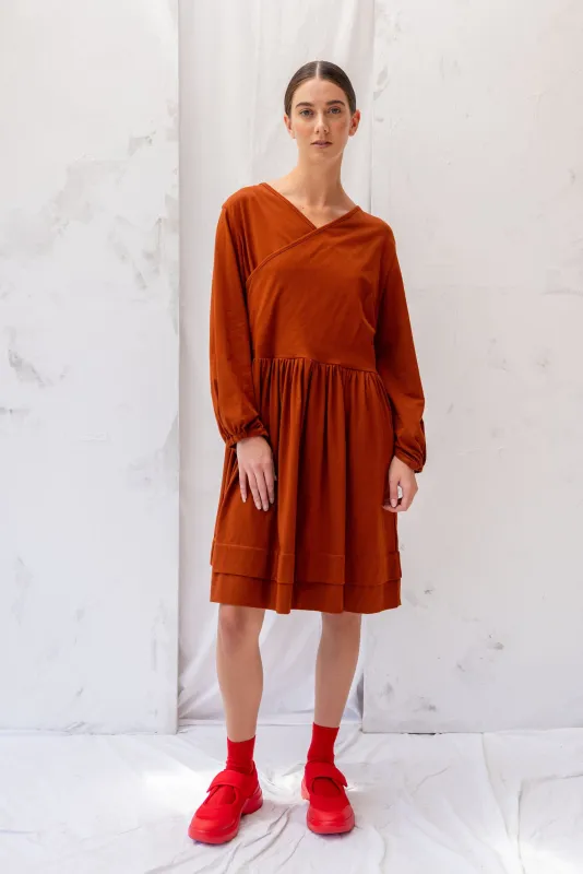 Sebastian Dress | Chestnut sold by ReCreate