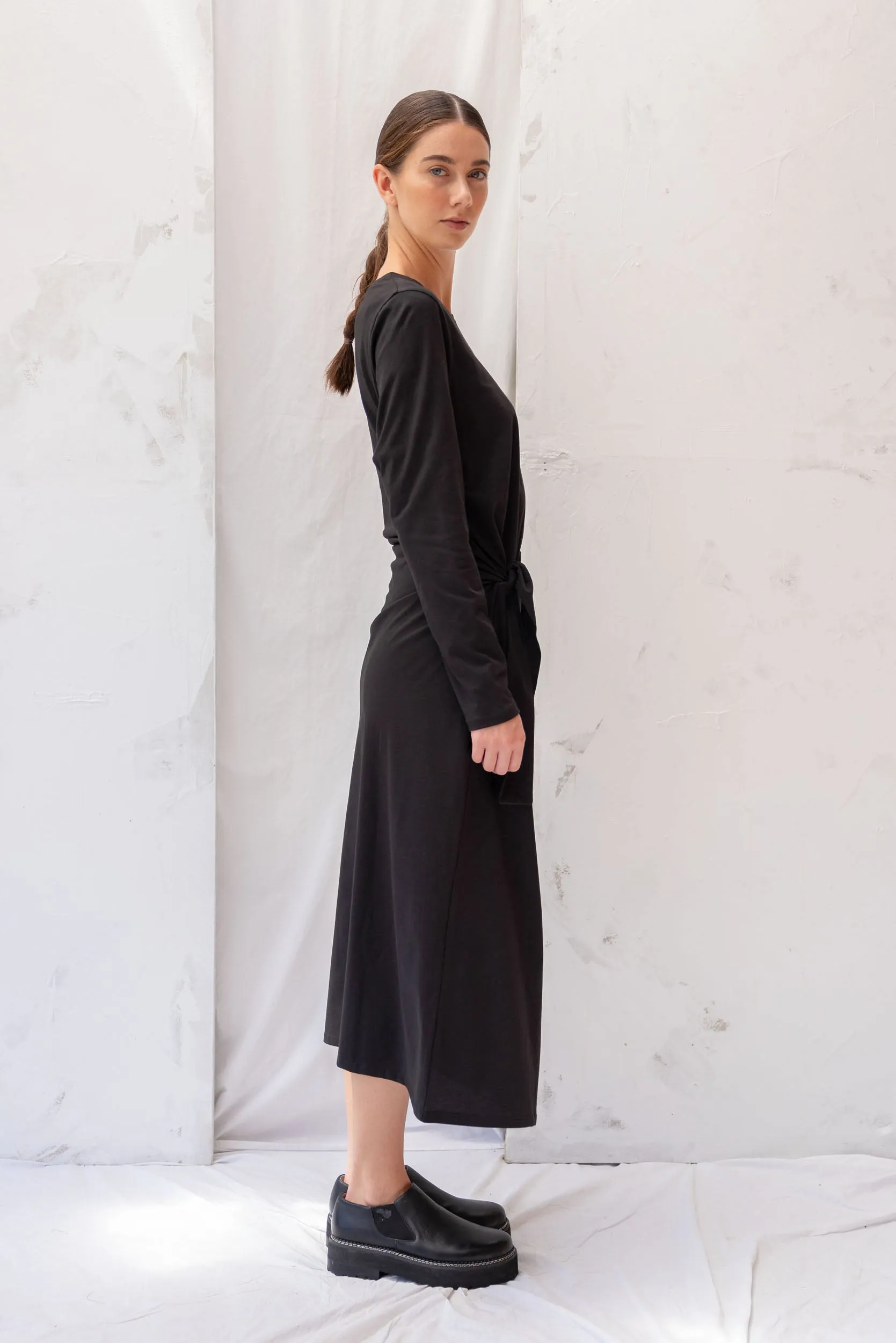 Inclination Dress | Black sold by ReCreate product image thumbnail 4