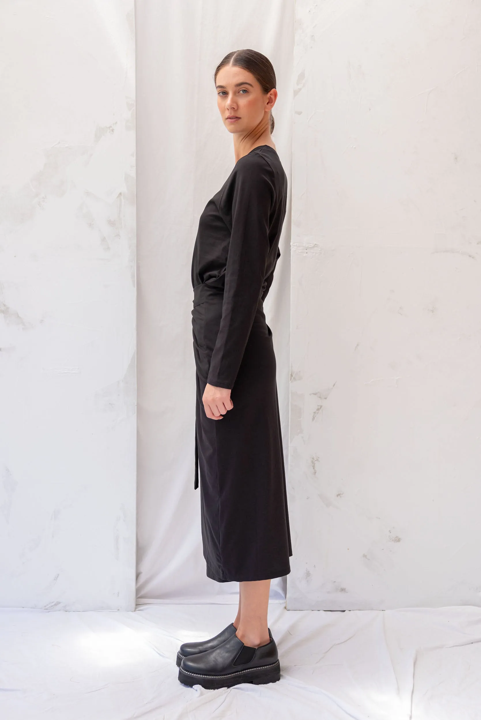 Inclination Dress | Black sold by ReCreate product image thumbnail 3