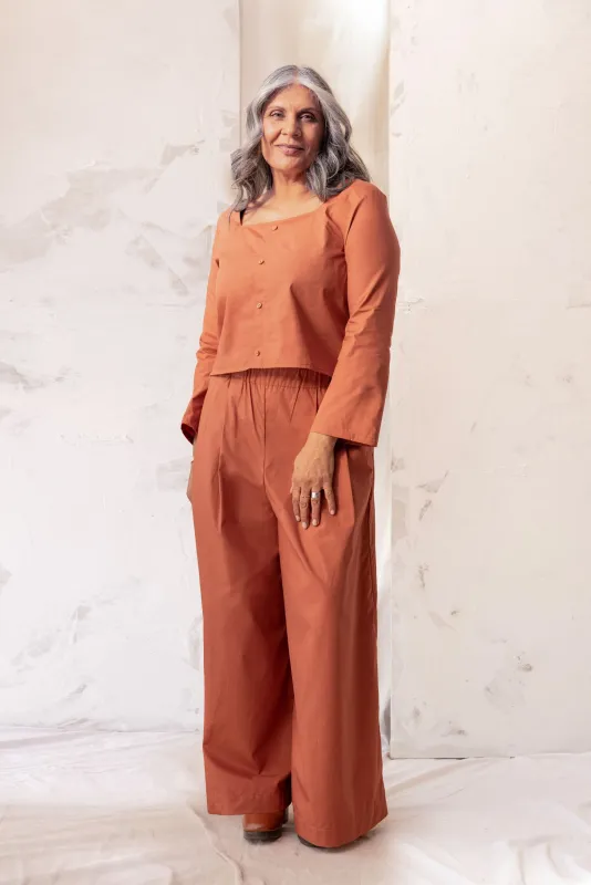 Autumn Pant | Burnt Sienna sold by ReCreate
