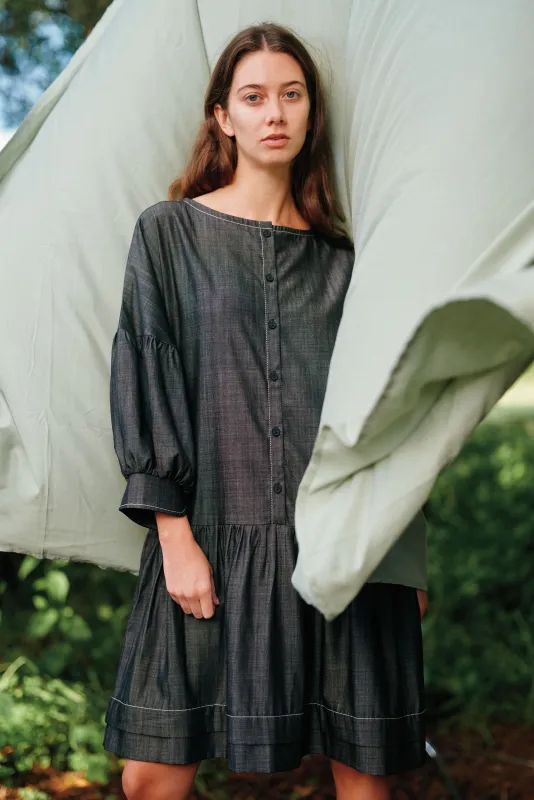 Otto Dress | Midnight sold by ReCreate